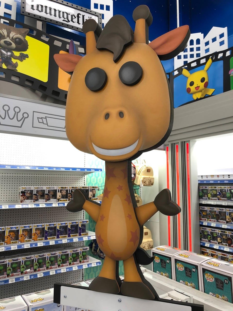 Funko at Toys R Us - Giraffe Standee