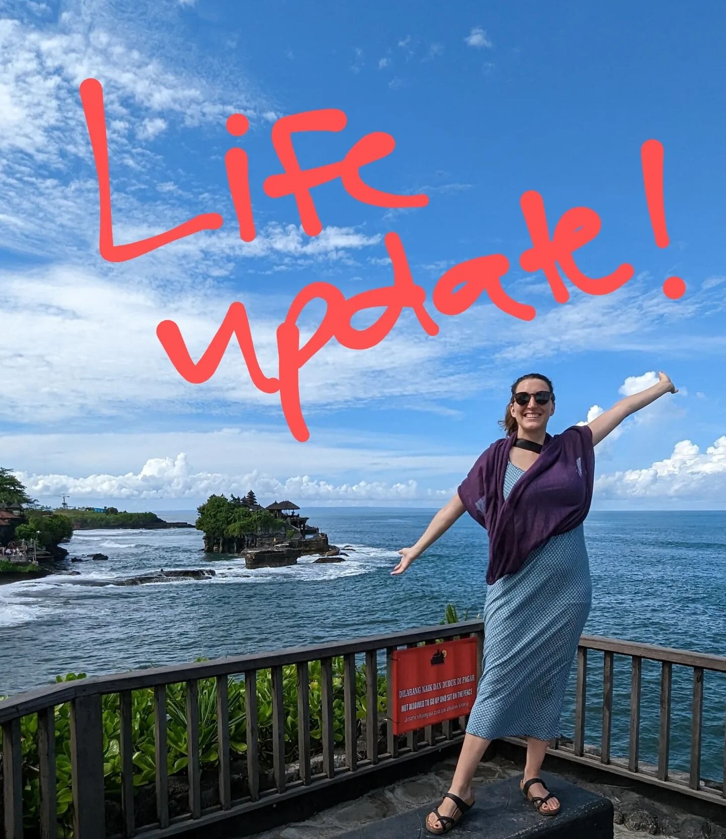 ‼️ INCOMING: BIG LIFE CHANGES ‼️ After 4.5 years living in Kuala Lumpur 🇲🇾 working with a global NGO, I am making some huge changes:

1️⃣ I'm moving to Bali, Indonesia 🇮🇩 (not so far away geographically or culturally, but a huge change from a bus