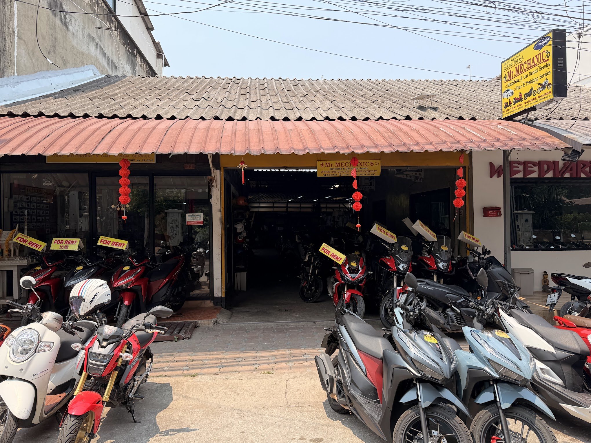 Renting a Scooter or Motorbike for the Mae Hong Son Loop