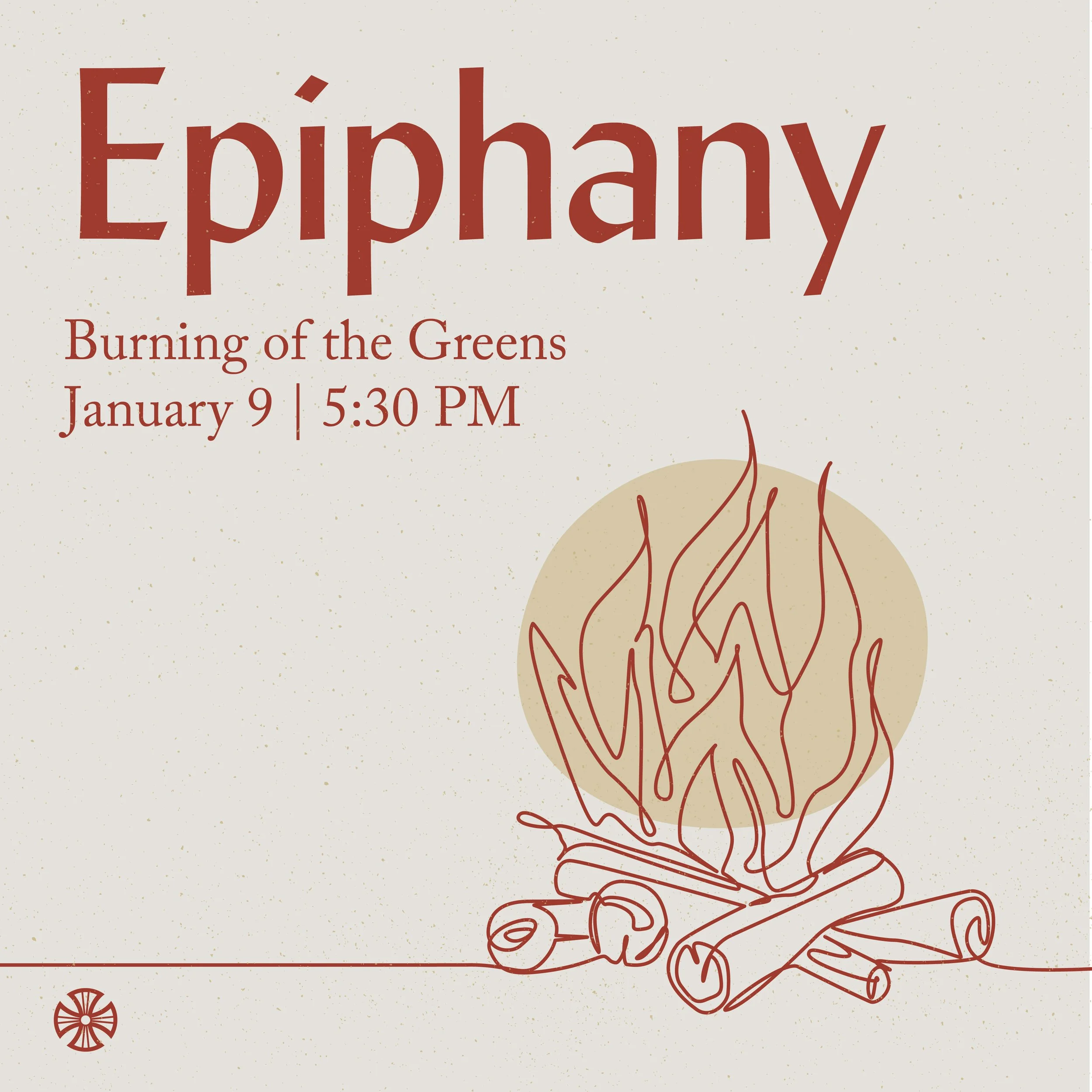 Epiphany Party & Burning of the Greens