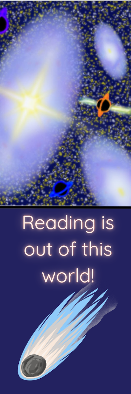 'Out of This World' Galaxy Bookmark