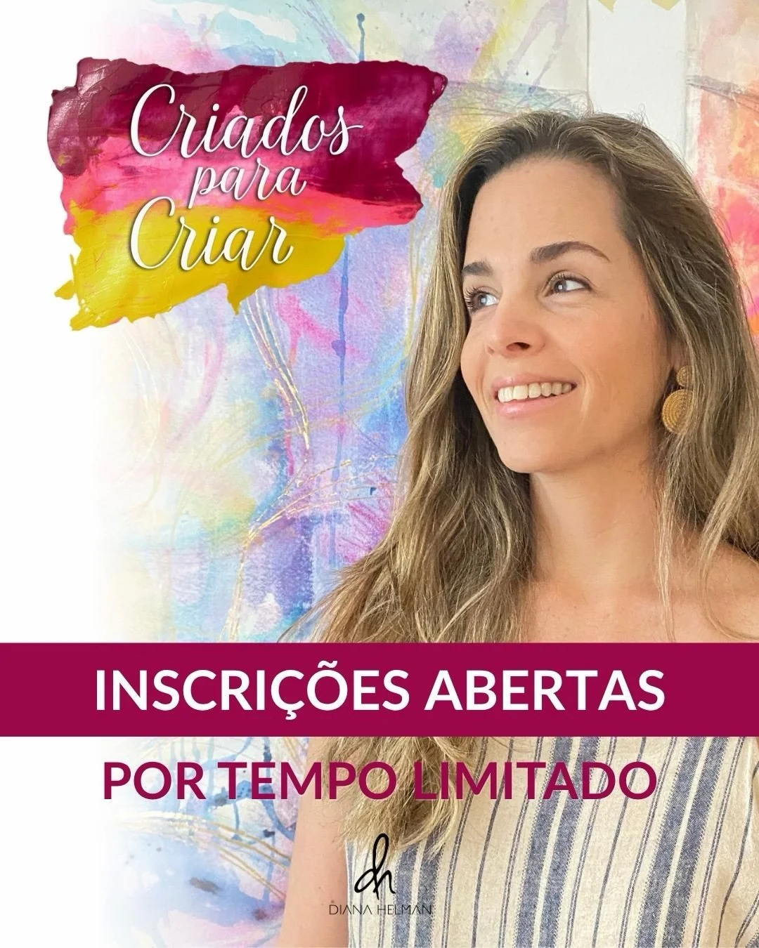 Est&atilde;o abertas as inscri&ccedil;&otilde;es do Criados para Criar por Tempo Limitado!

👉 Link na bio para se inscrever