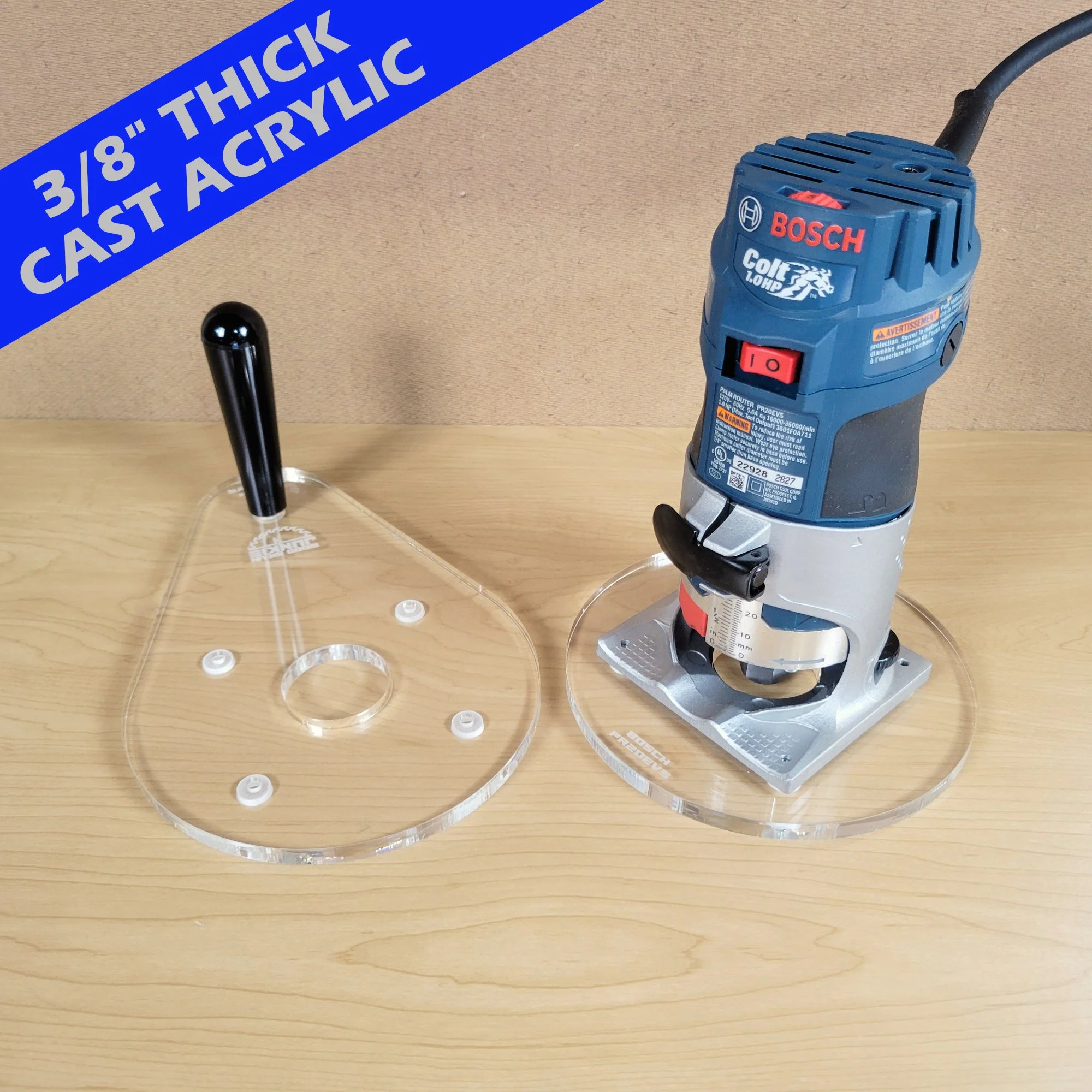 Trim Router Base Plates — Wood Grain Junkie