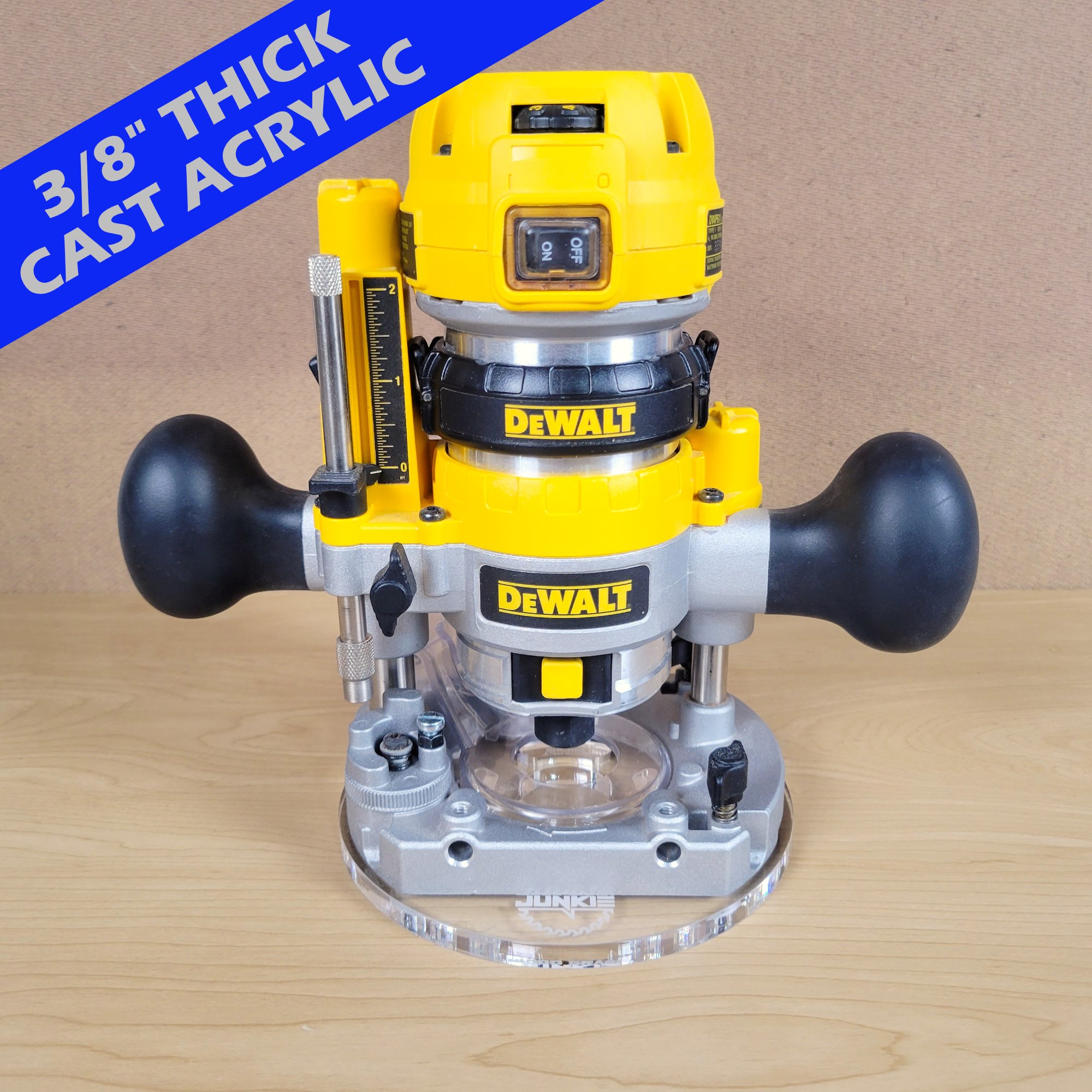 Dewalt Router Sub Base For Copact Routers, Round (DNP613) Power