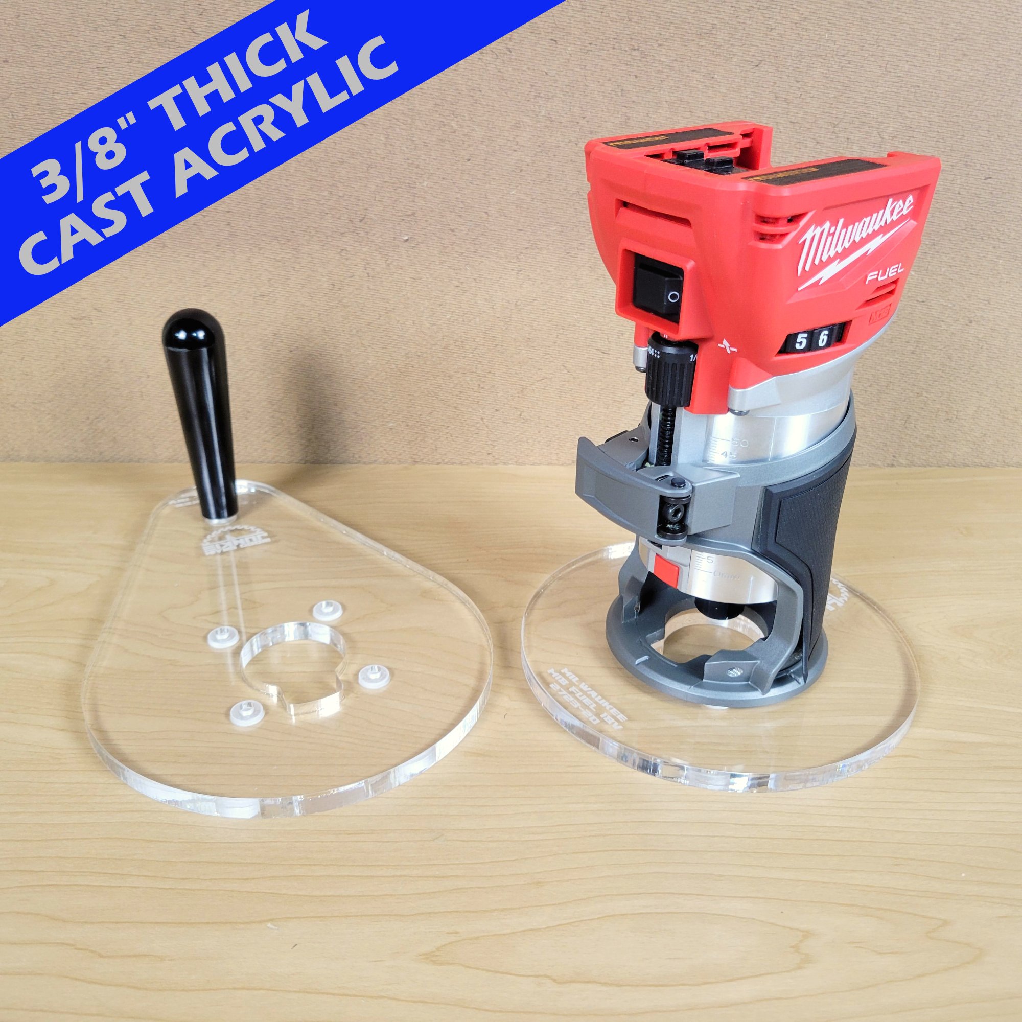 Trim Router Base Plates — Wood Grain Junkie