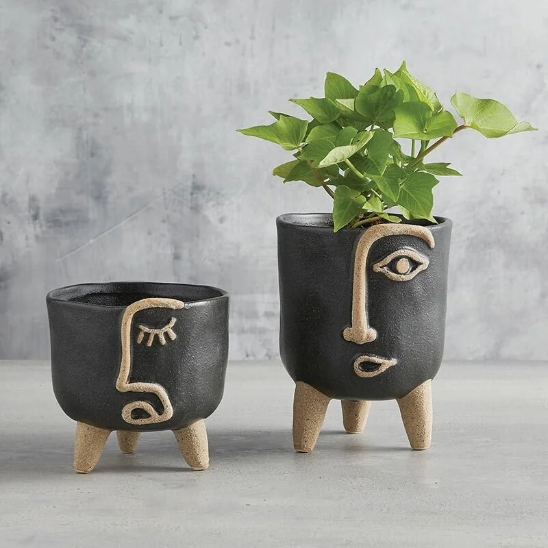 Half Face Planter | The Pot City