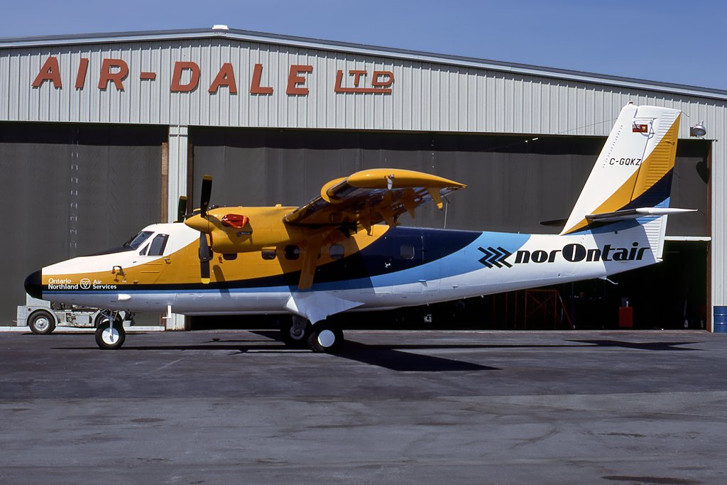 C-GQKZ   DHC-6-300   NorOntair
Sault Ste Marie, ON  Sep-1977   Photographer Unknown