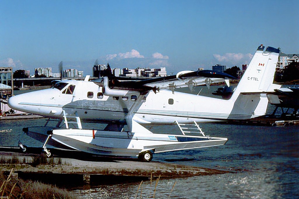 C-FTEL   DHC-6-300   BC Tel Ltd.
Vancouver-Int'l, BC  Date Unknown  Erik Johannesson Photo ©