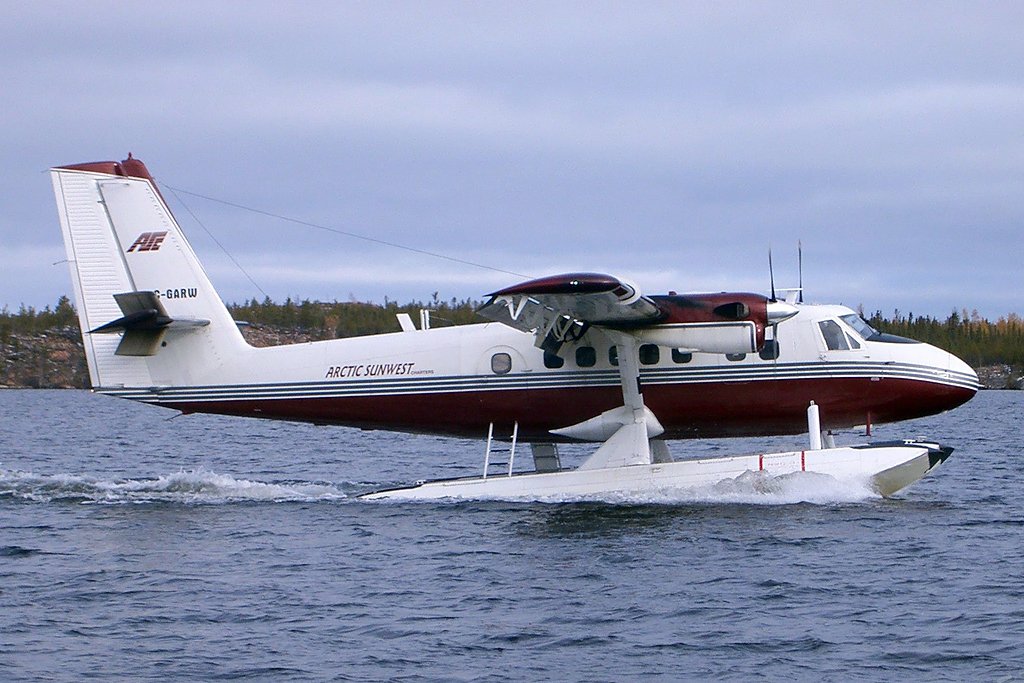 C-GARW   DHC-6-300   Arctic Sunwest
Yellowknife, NT   Date Unknown  Gerald Cashen Photo ©
