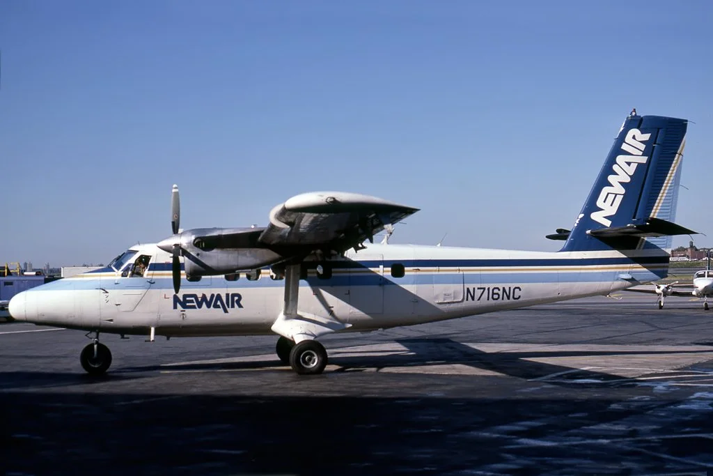 N716NC  DHC-6-100 Newair Inc.
New York, NY  Sep-1984  Keith Armes Photo ©