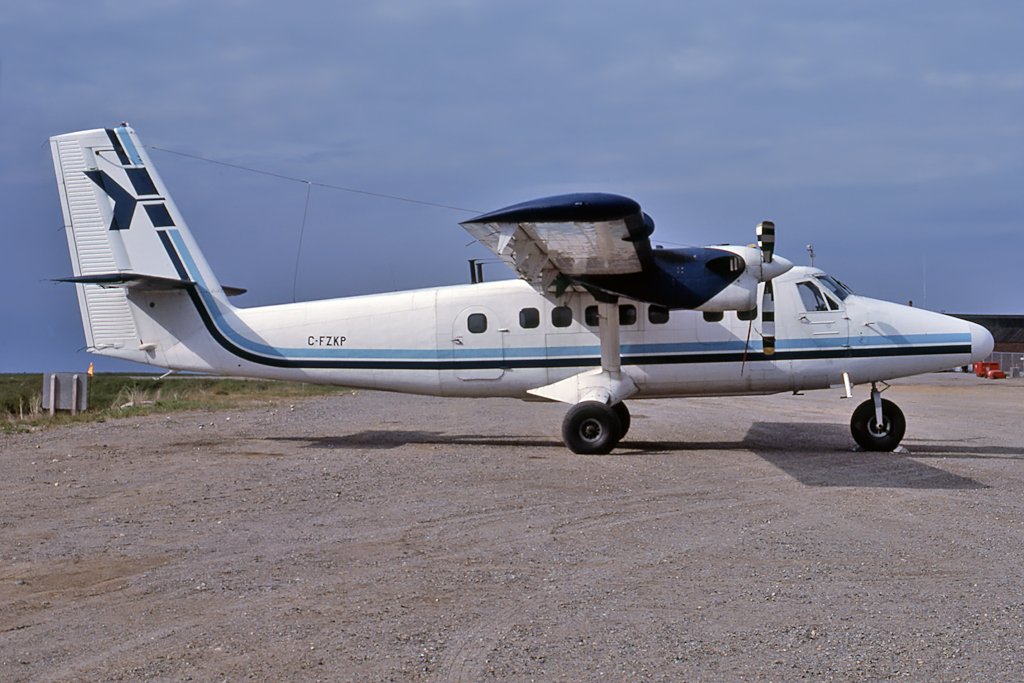 C-FZKP   DHC-6-300   Austin Airways
Timmins, ON   02-Jun-1981   Uli Klee Photo ©