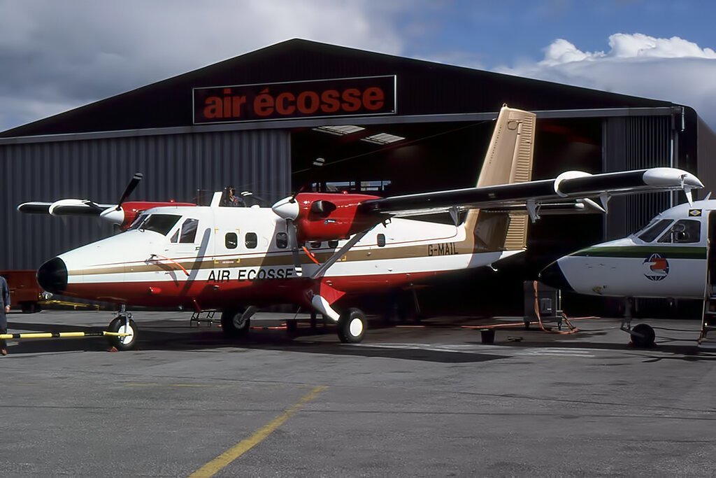 G-MAIL   DHC-6-300   Air Ecosse
Biggin Hill   Date/Photographer Unknown