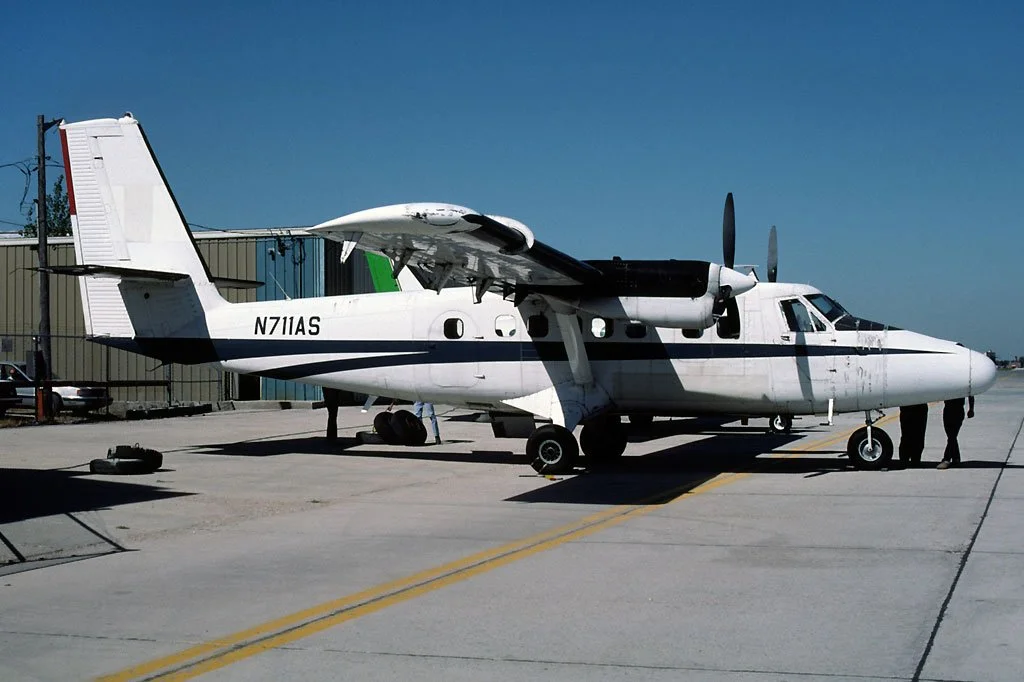 N711AS  DHC-6-200  Pace Aviation Ltd.
Winnipeg, MB  Jul-1988  Erik Johannesson Photo ©