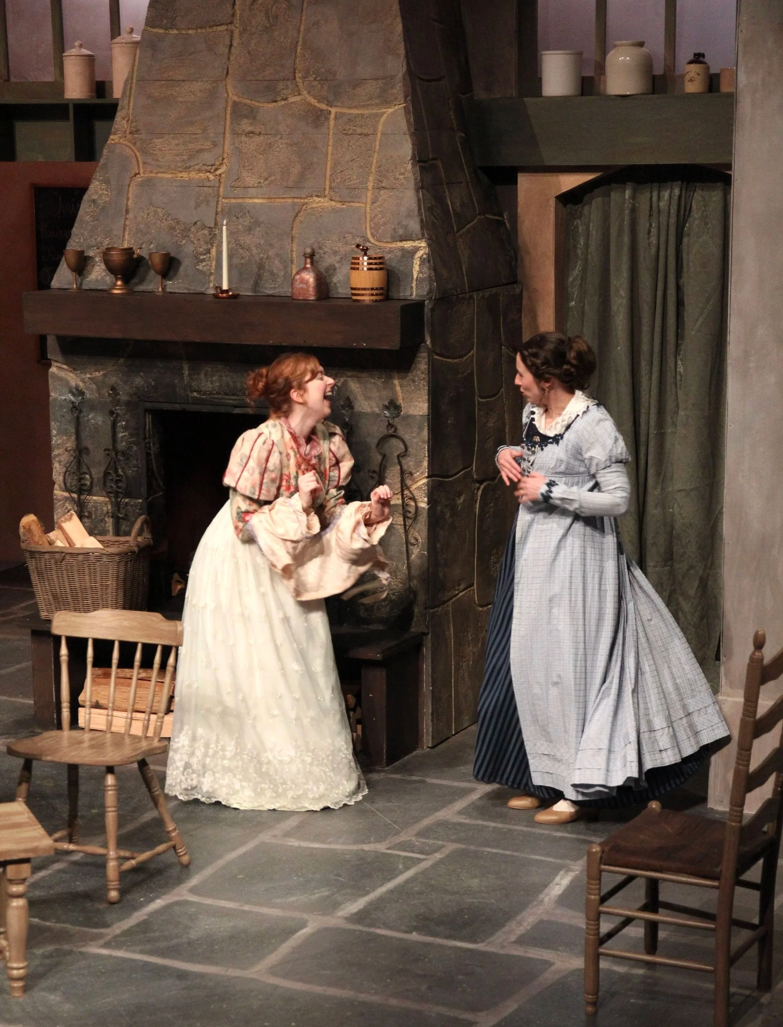 The Wickhams: Christmas at Pemberley - Buffalo Theatre Ensemble | Dir. Connie Canday Howard | Photos by Rex Howard | 2024