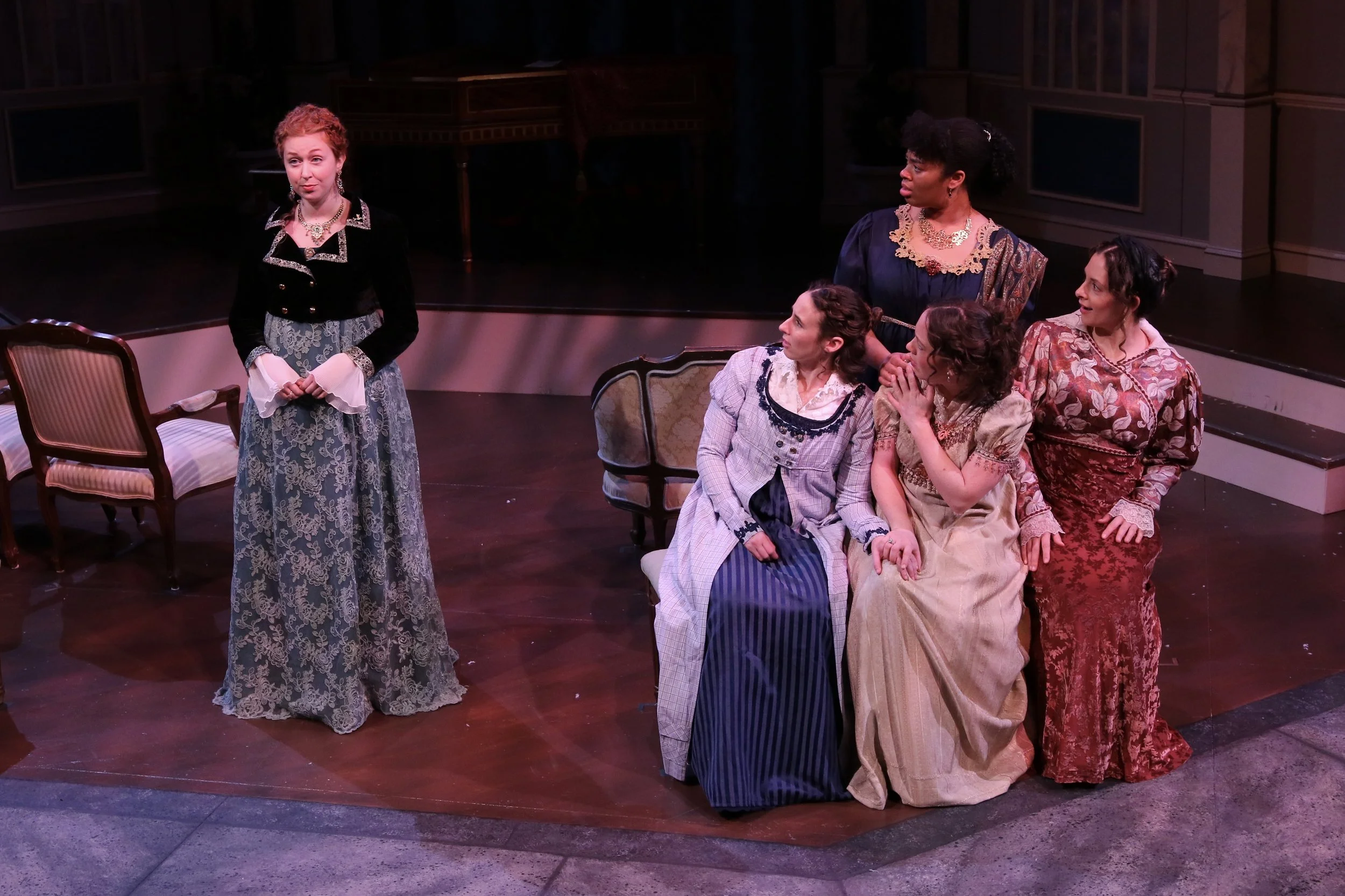 Georgiana and Kitty: Christmas at Pemberley - Buffalo Theatre Ensemble | Dir. Connie Canday Howard | Photos by Rex Howard | 2025