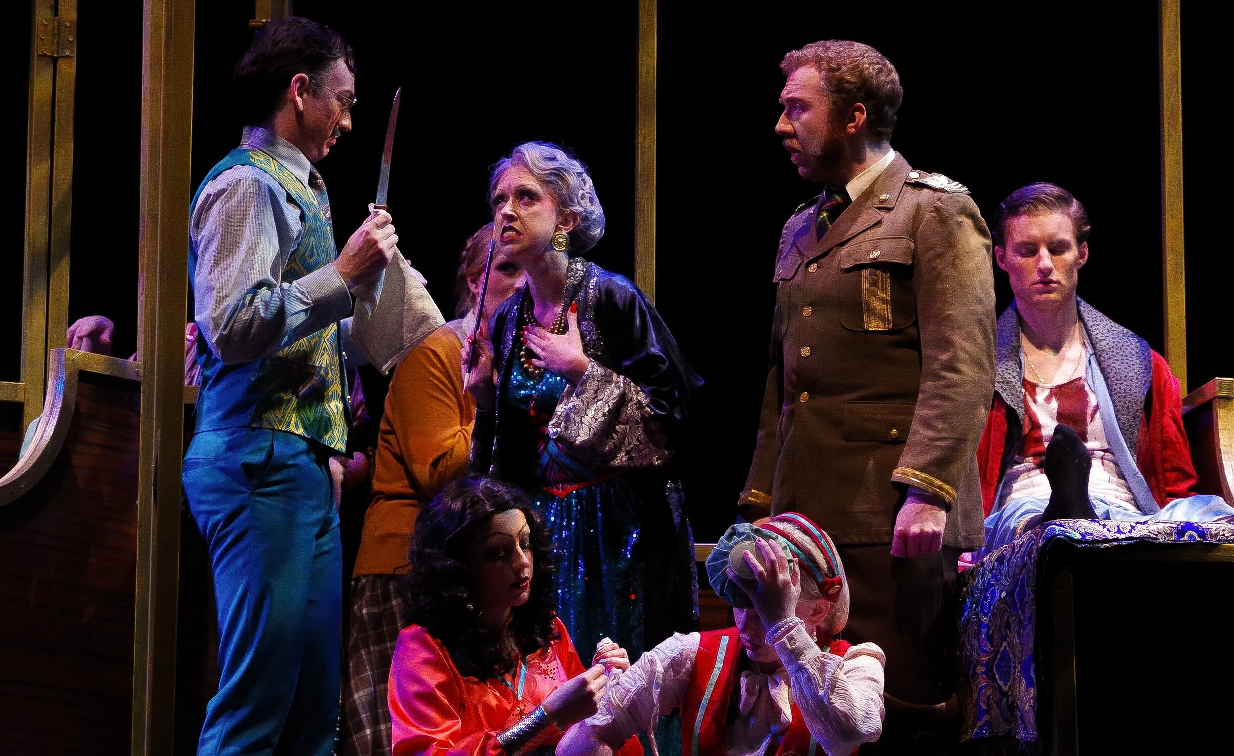 Murder on the Orient Express - Illinois State University | Dir. John Tovar | Photos by Peter Guither | 2023