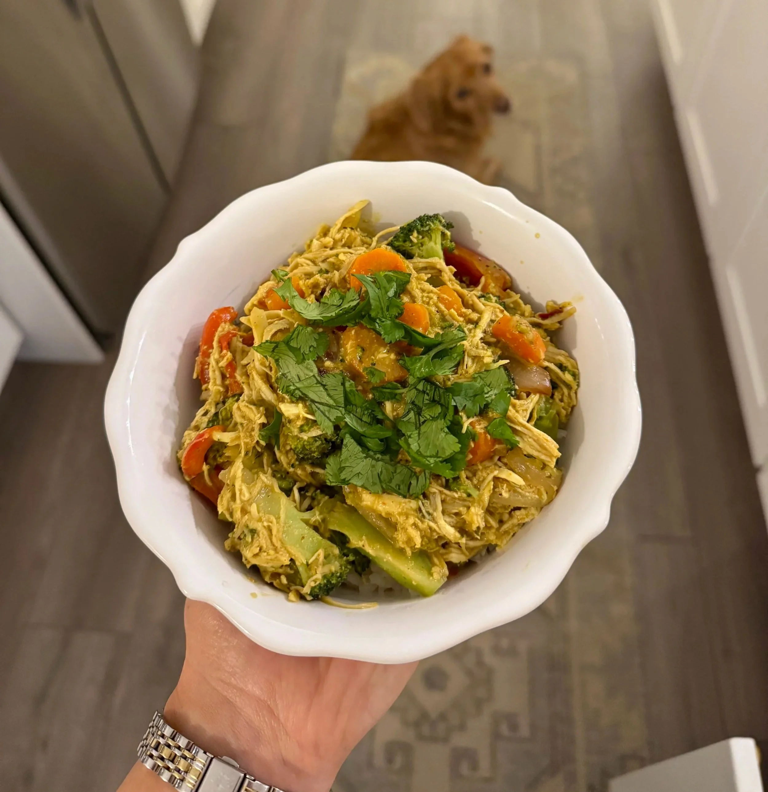 Thai Coconut Chicken &amp; Veggies