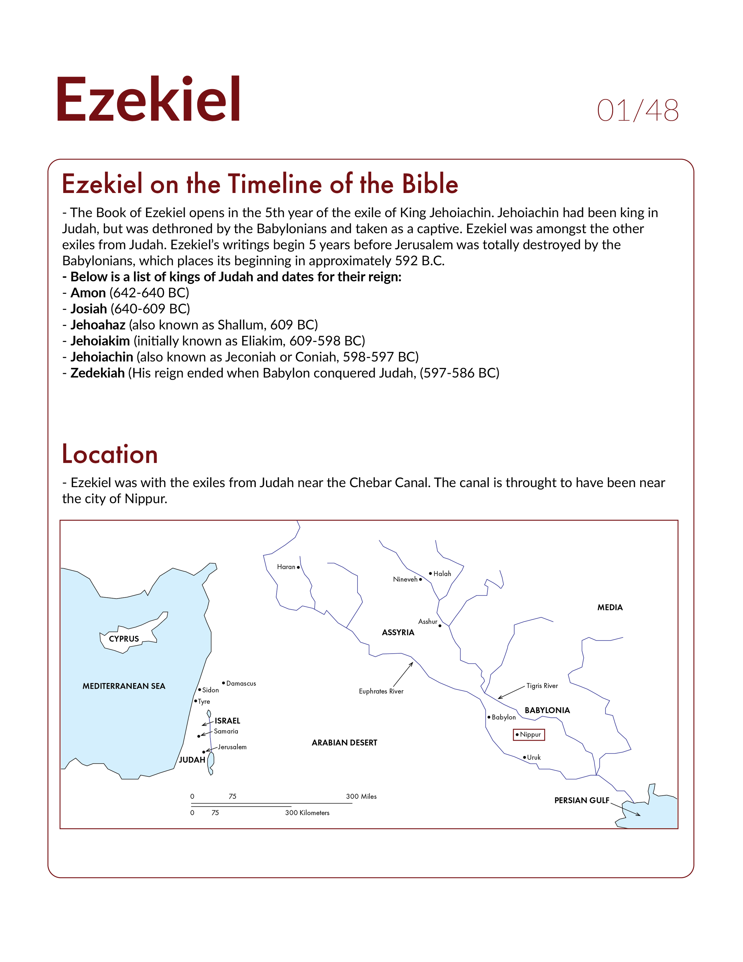 Ezekiel 1 - Bible Study, Explanation, and Application