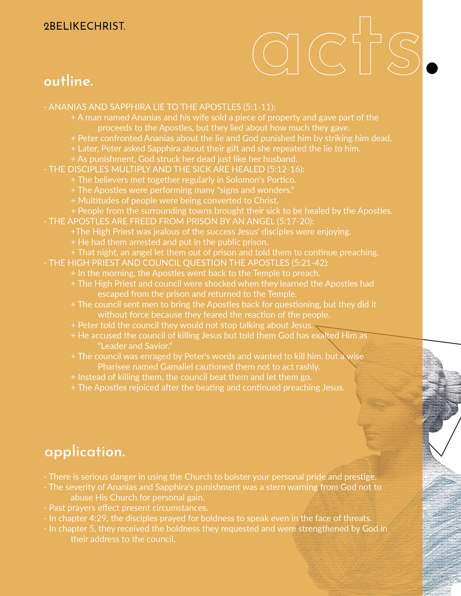Acts 5 Summary Acts 5 Summary