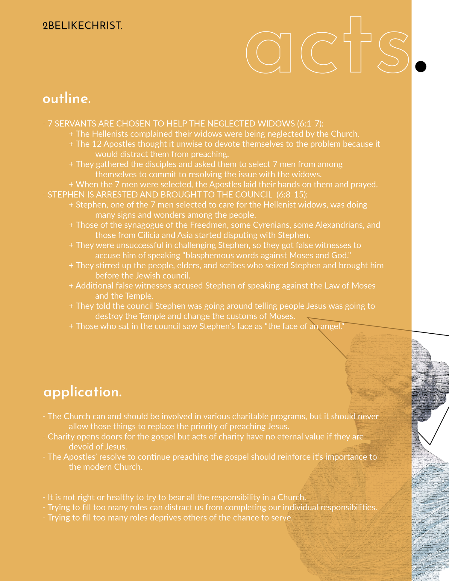 Acts 6 Summary