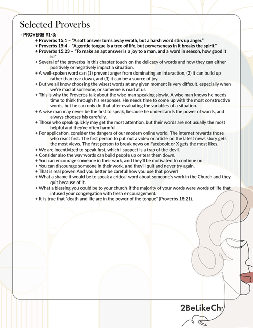 Proverbs 15 Summary 5 Minute Bible Study 2BeLikeChrist proverbs-15-summary-5-minute-bible-study-2belikechrist