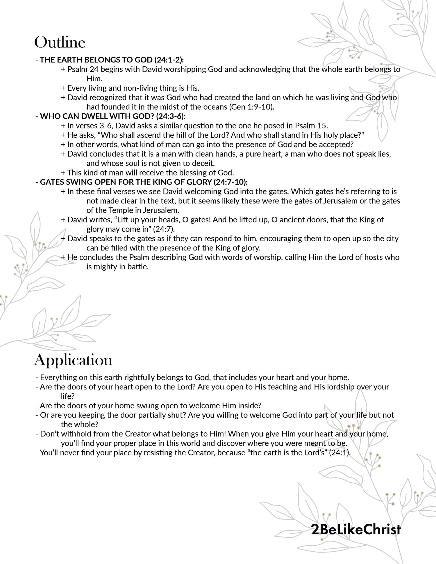 PSALM SUMMARY AND STUDY BIBLE visual data 7