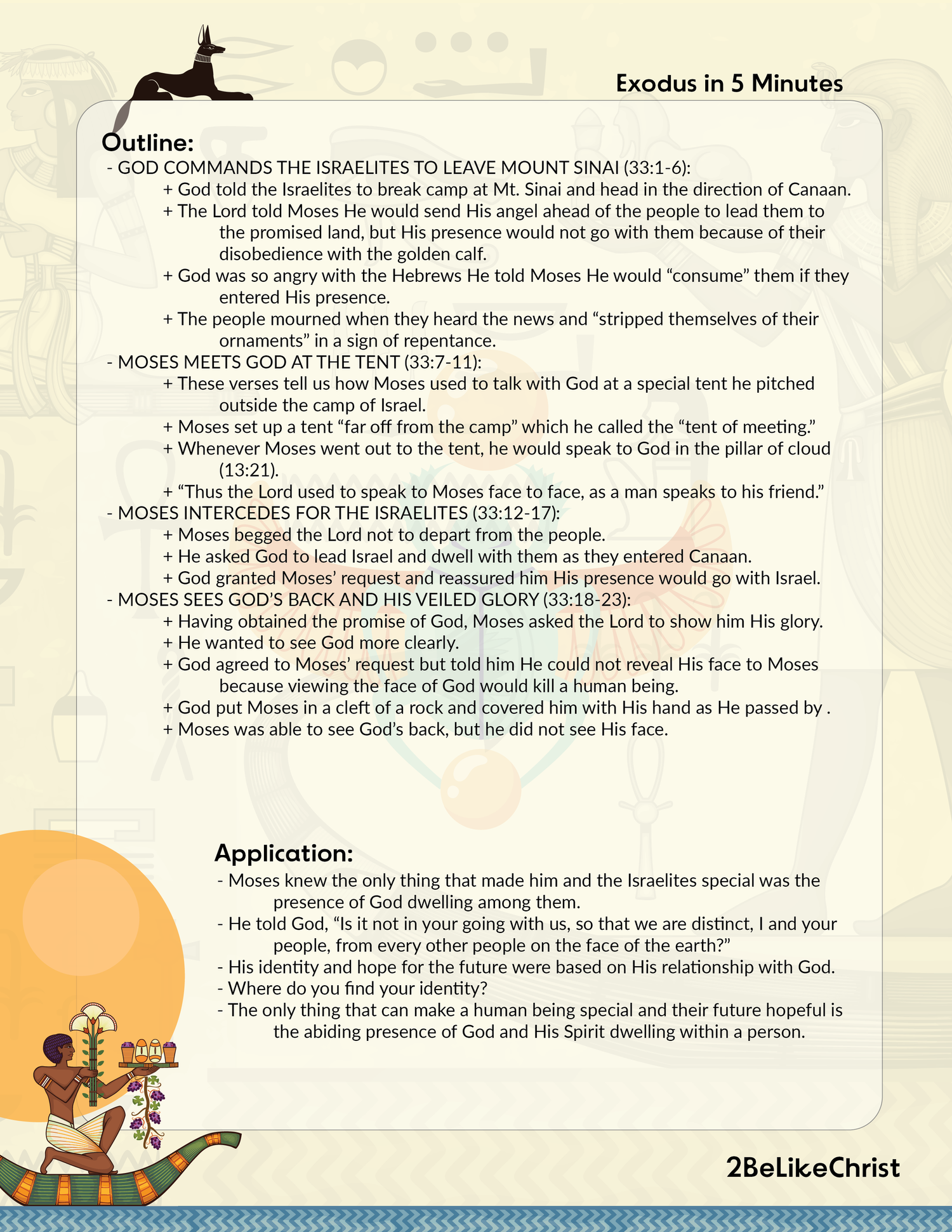 Exodus 33 Summary A Concise Overview In 5 Minutes 2BeLikeChrist exodus-33-summary-a-concise-overview-in-5-minutes-2belikechrist