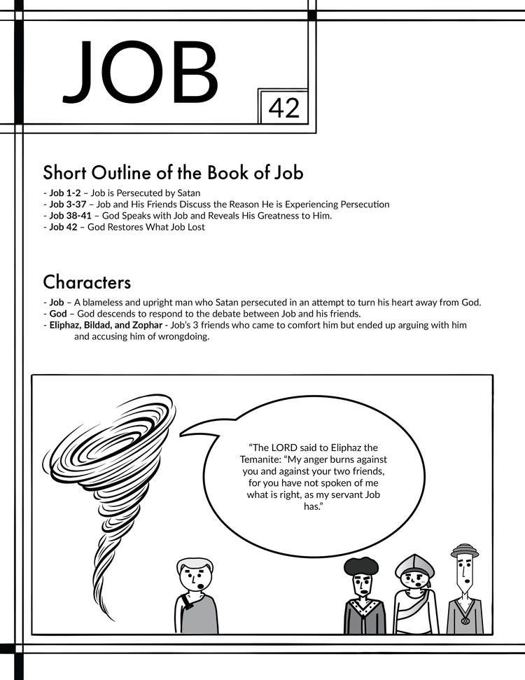 Job 42 Summary - 5 Minute Bible Study — 2BeLikeChrist