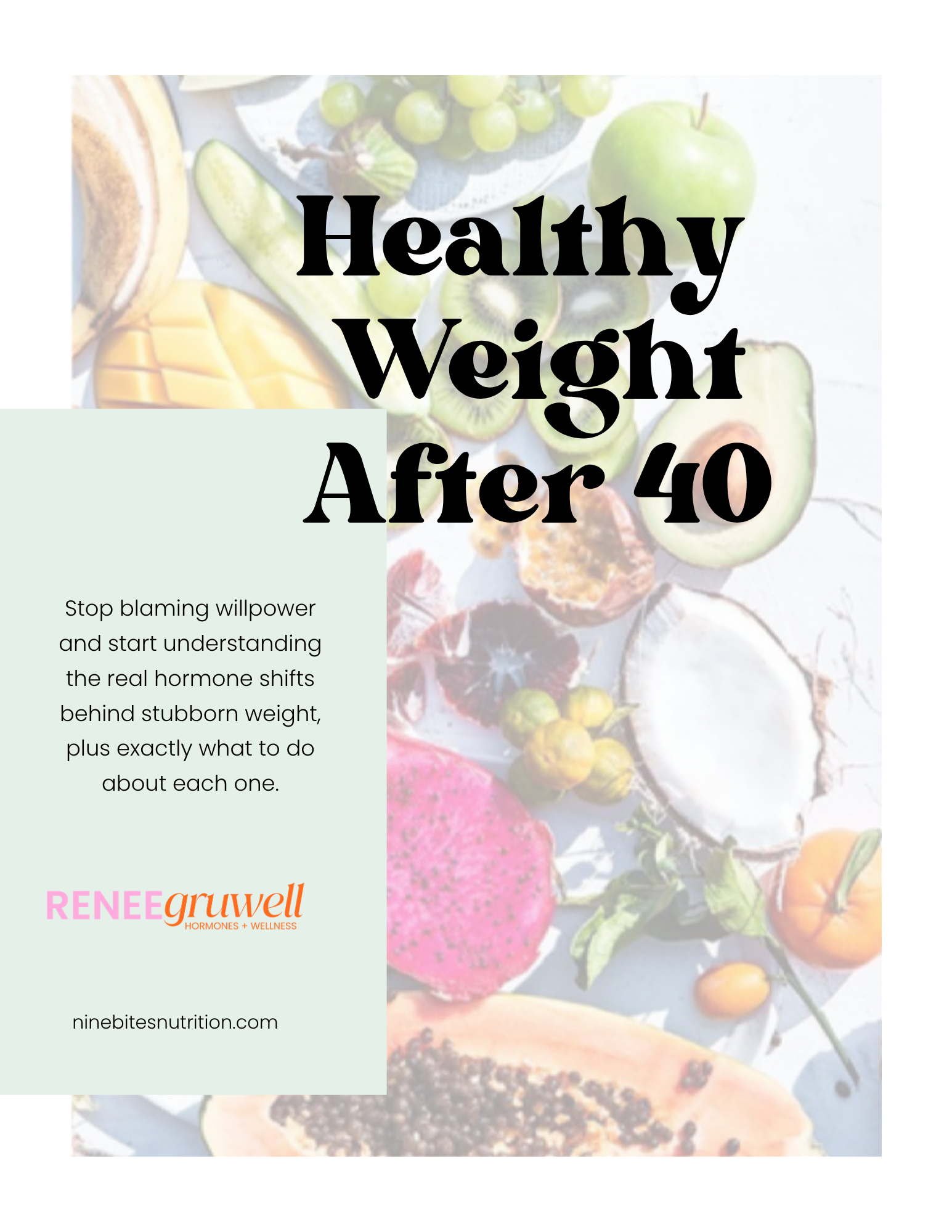 Healthy Weight After 40