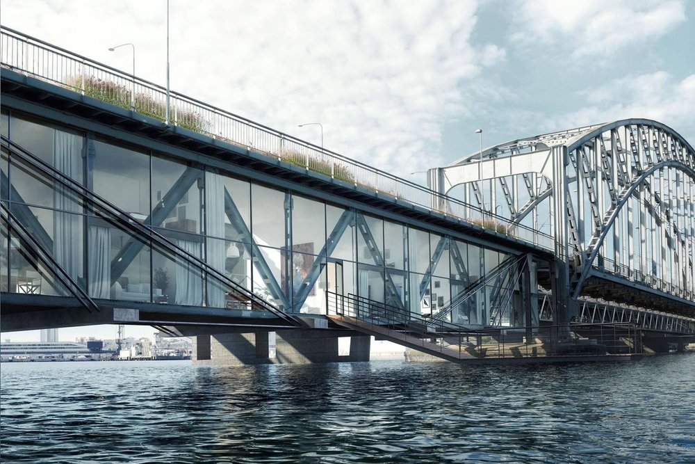 Lindigö Bridge Village Proposal by Urban Nouveau