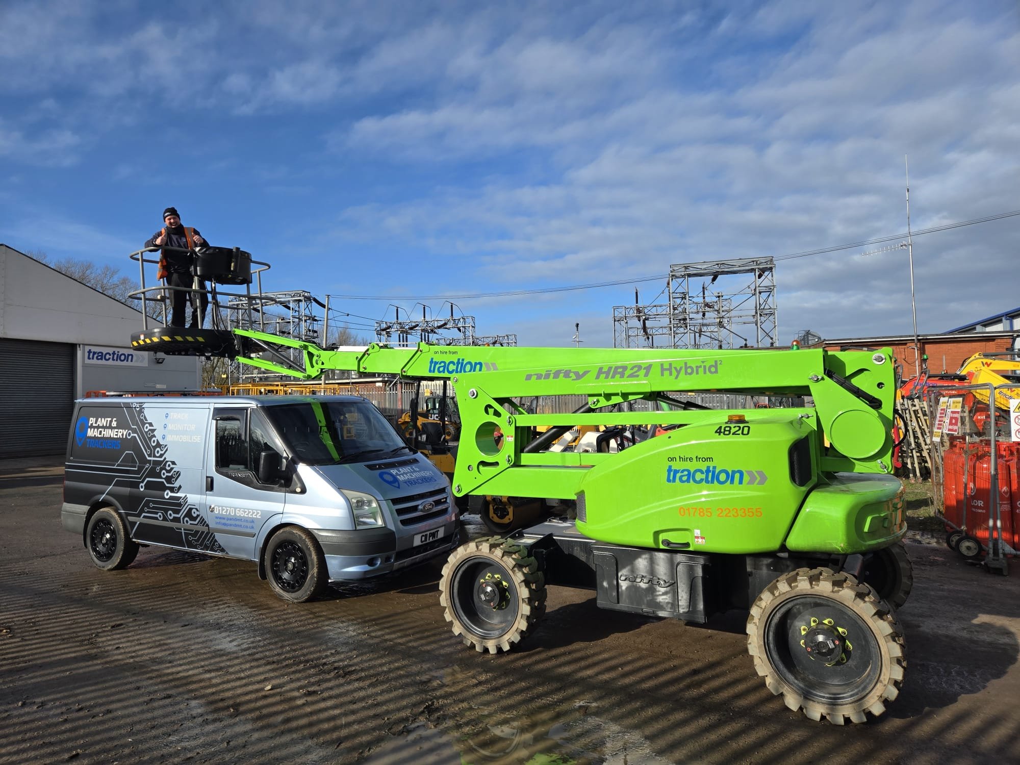 Powered Access Trackers and Immobilisers 