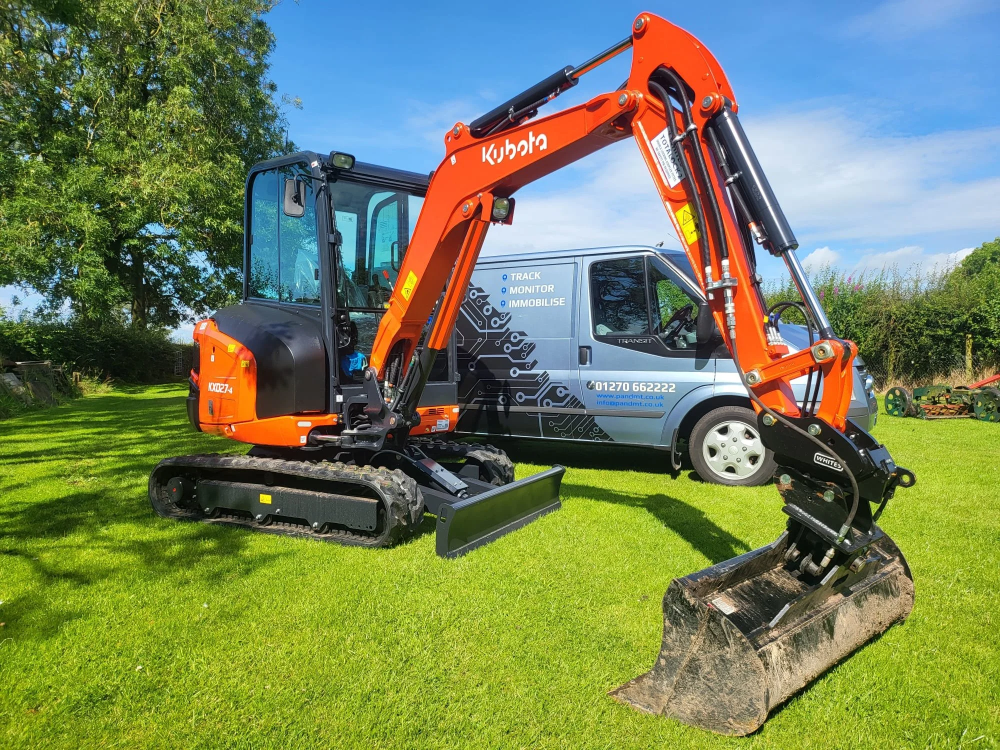 Excavator Trackers & Immobilisers