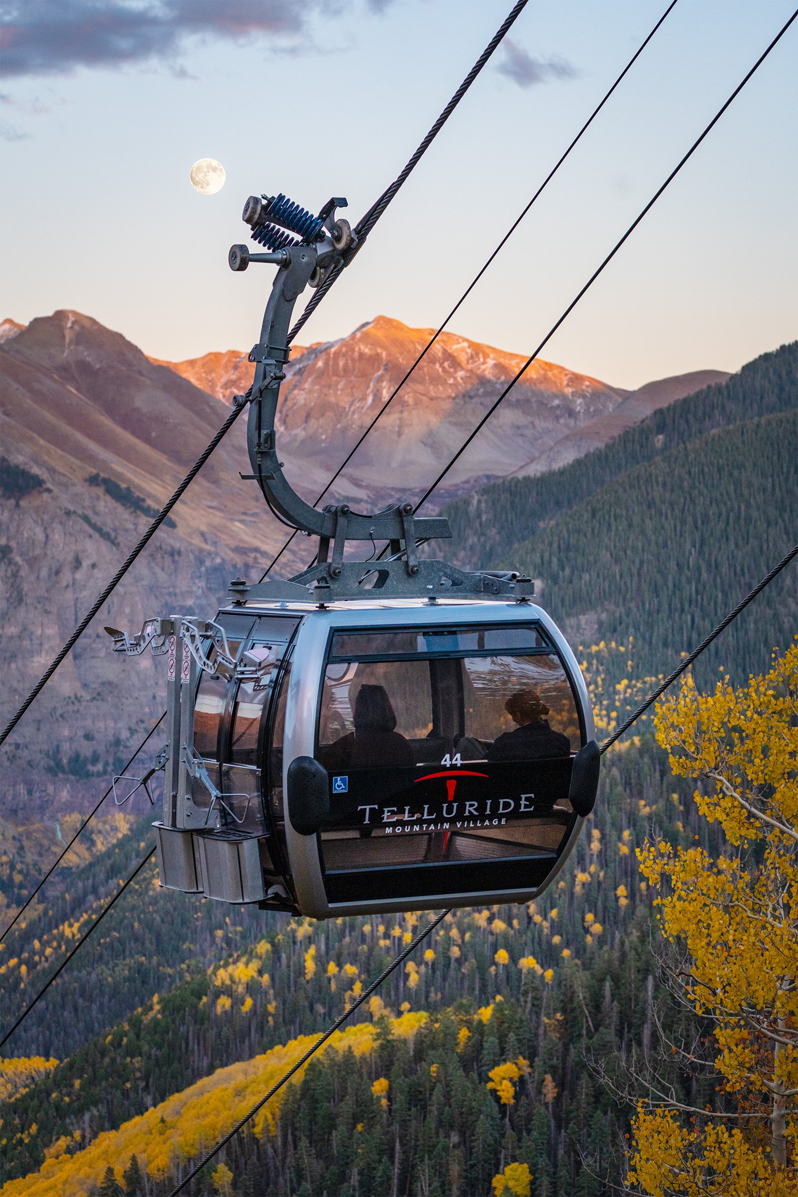 Fall Gondola Alpenglow