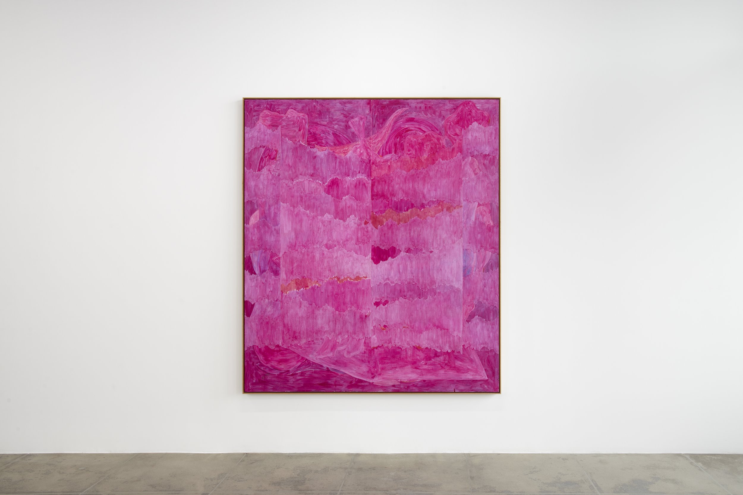 Process Magenta, 2026
acrylic on panel
81 ¼ x 71 ¼ inches framed