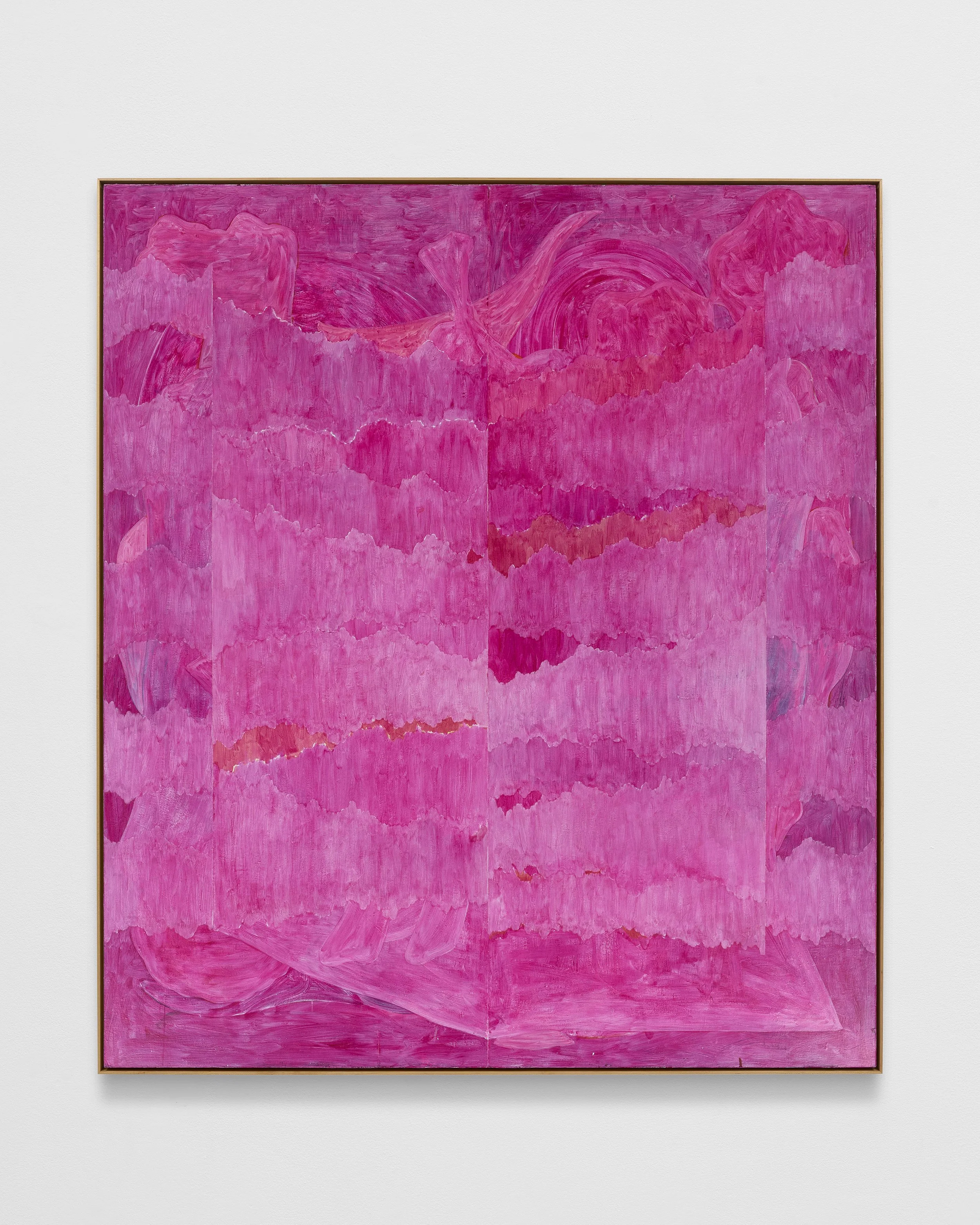 Process Magenta, 2026
acrylic on panel
81 ¼ x 71 ¼ inches framed