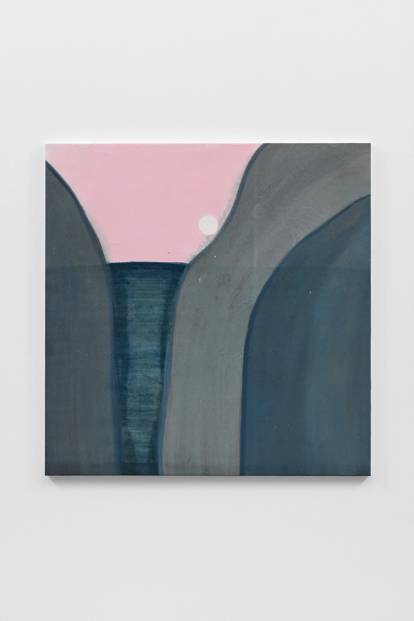 Near Enough, 2025
acrylic gouache, mineral pigments, and ink on rice paper
mounted on panel
38 x 37 inches