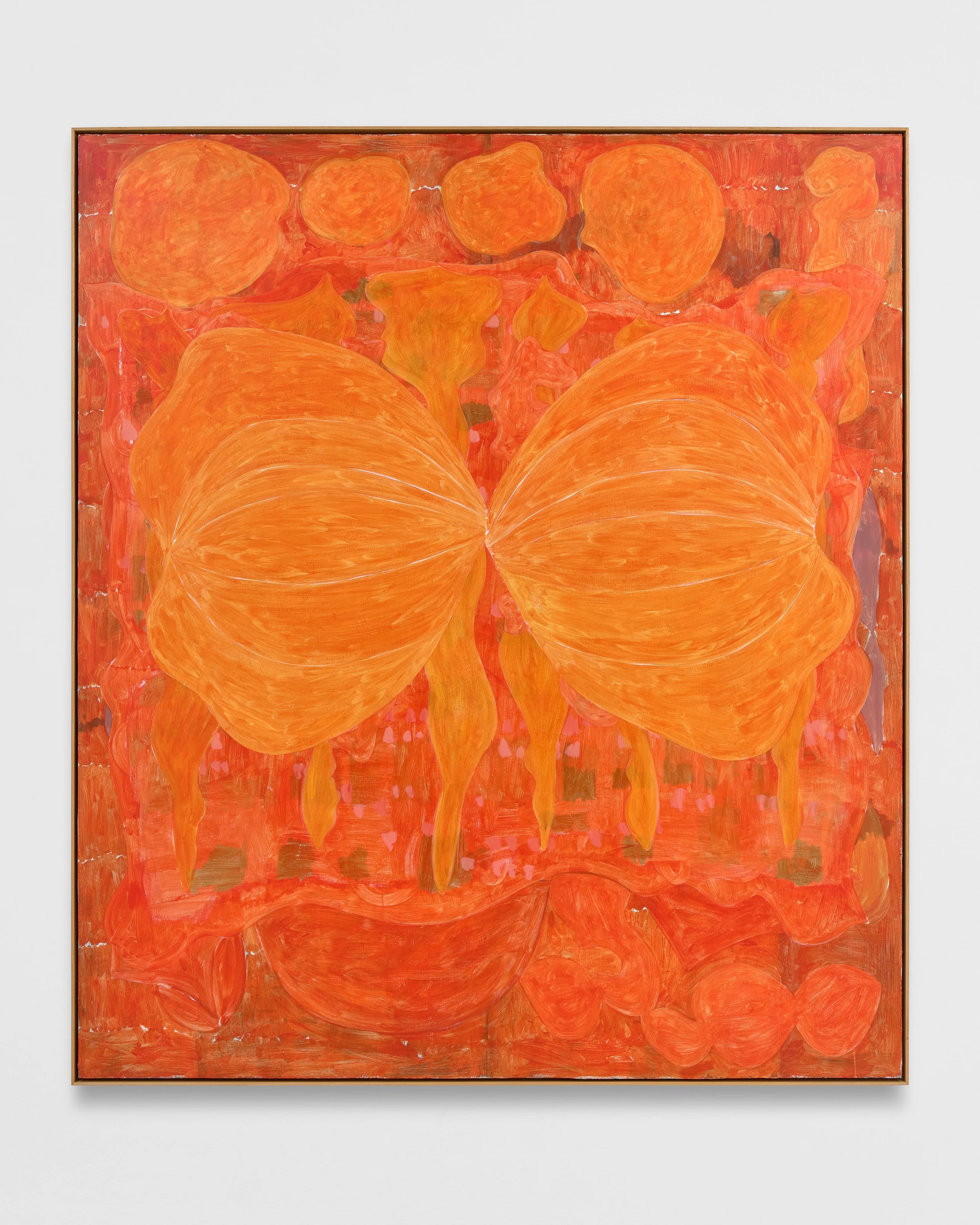 Two Minds, 2025
acrylic on panel
79¼ x 69 ¼ inches framed