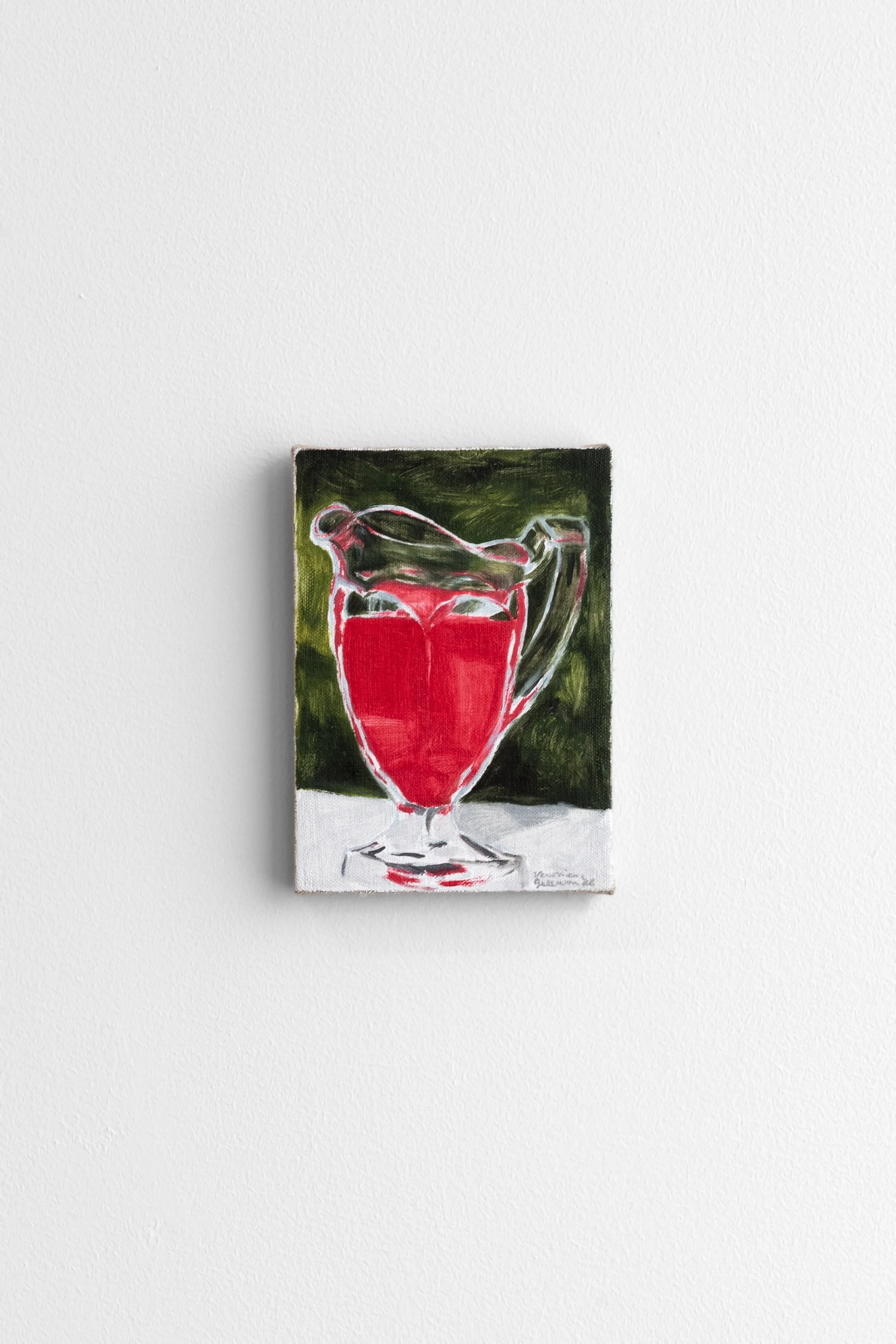 Veronica Gelbaum  Varenye , 2026 oil on linen 5 x 7 inches