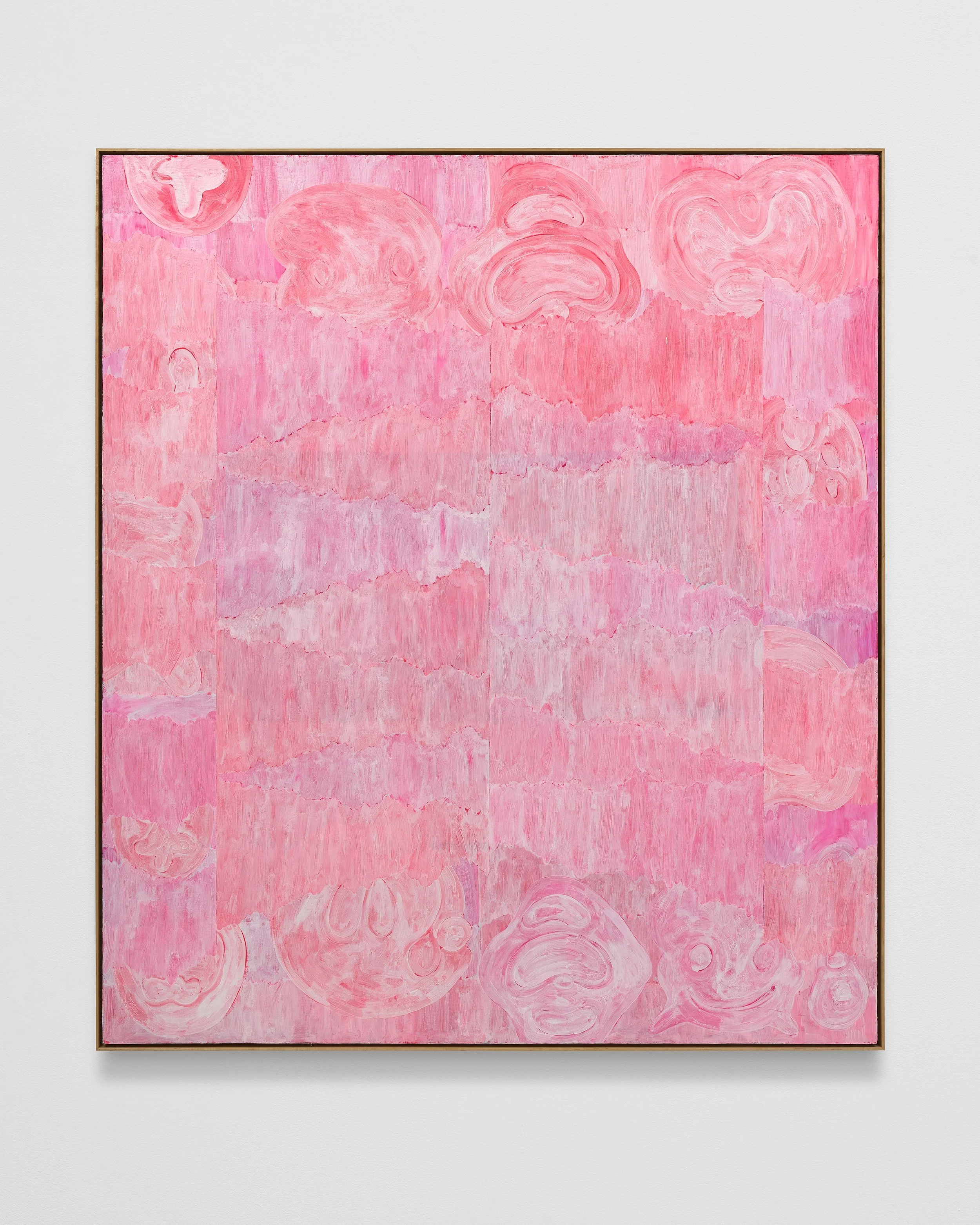 Lost at Last, 2026
acrylic on panel
81 ¼ x 71 ¼ inches framed