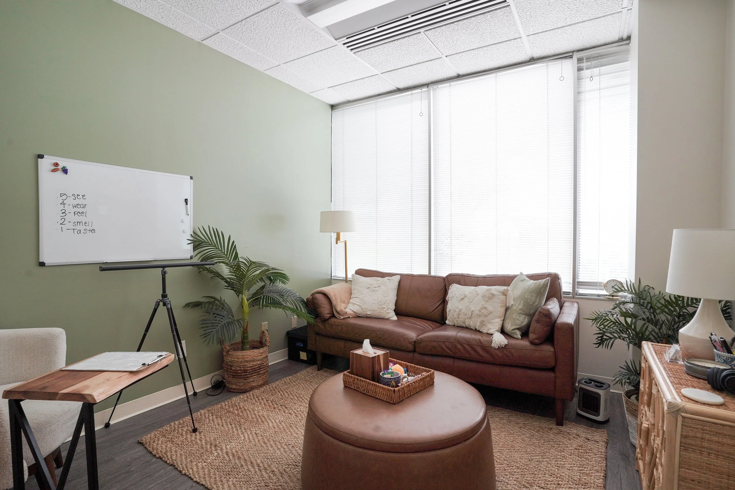 Room of certified emdr therapist in Tampa, Florida