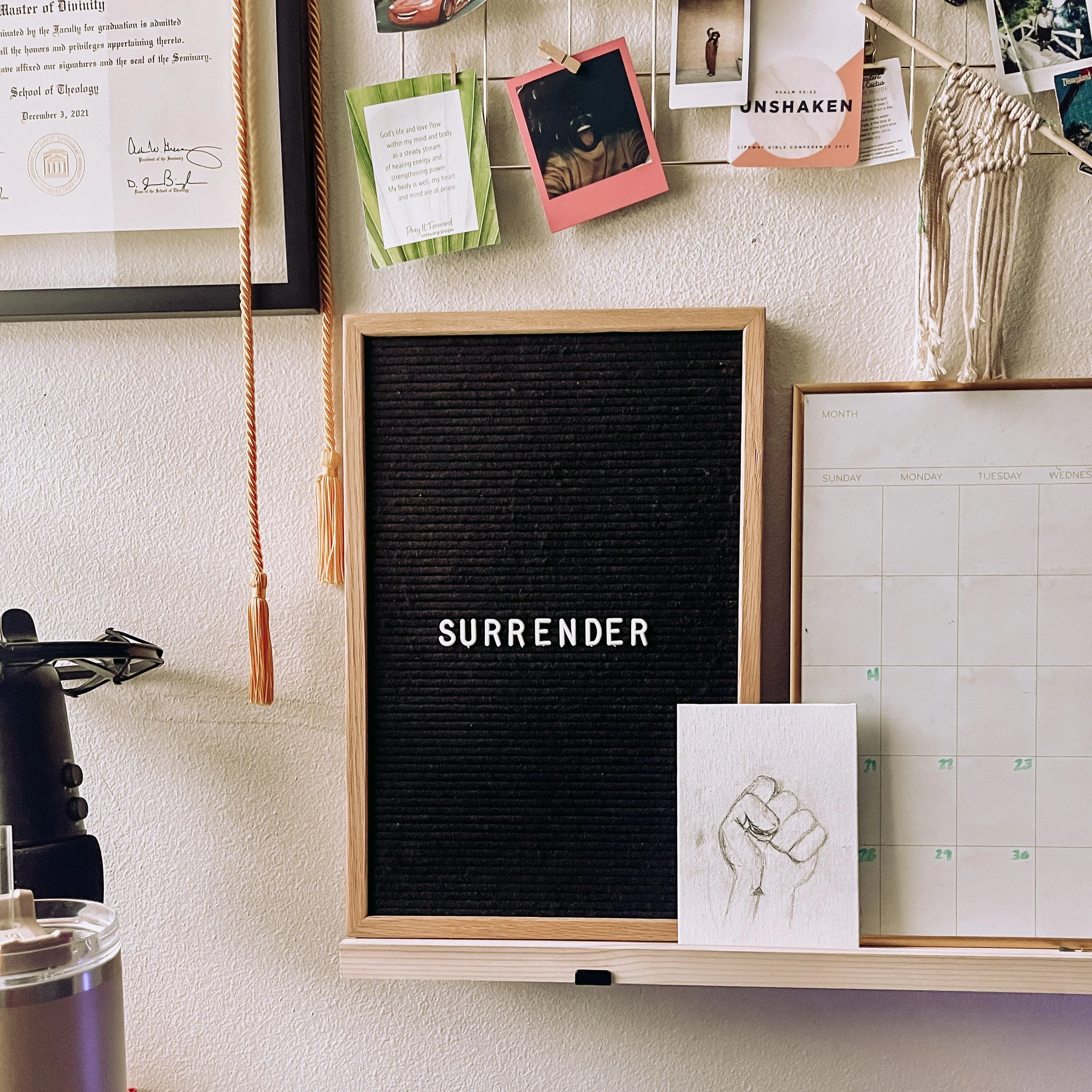 Word of the Year: Surrender