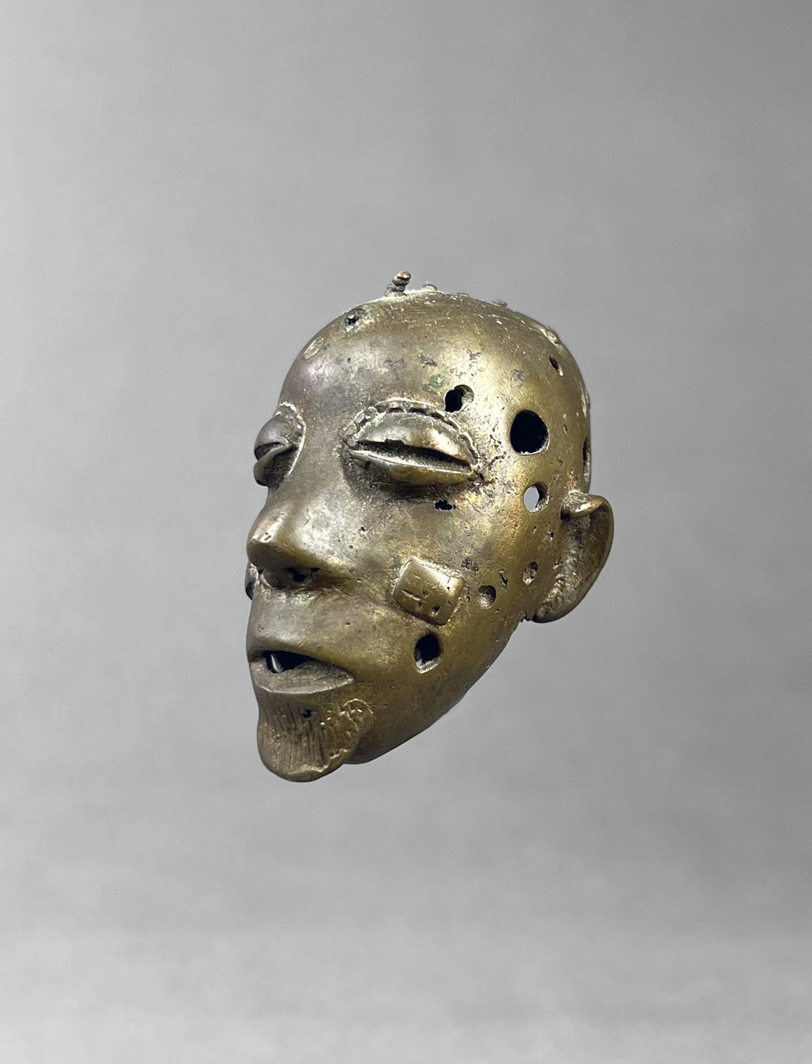 Baule Bronze Head