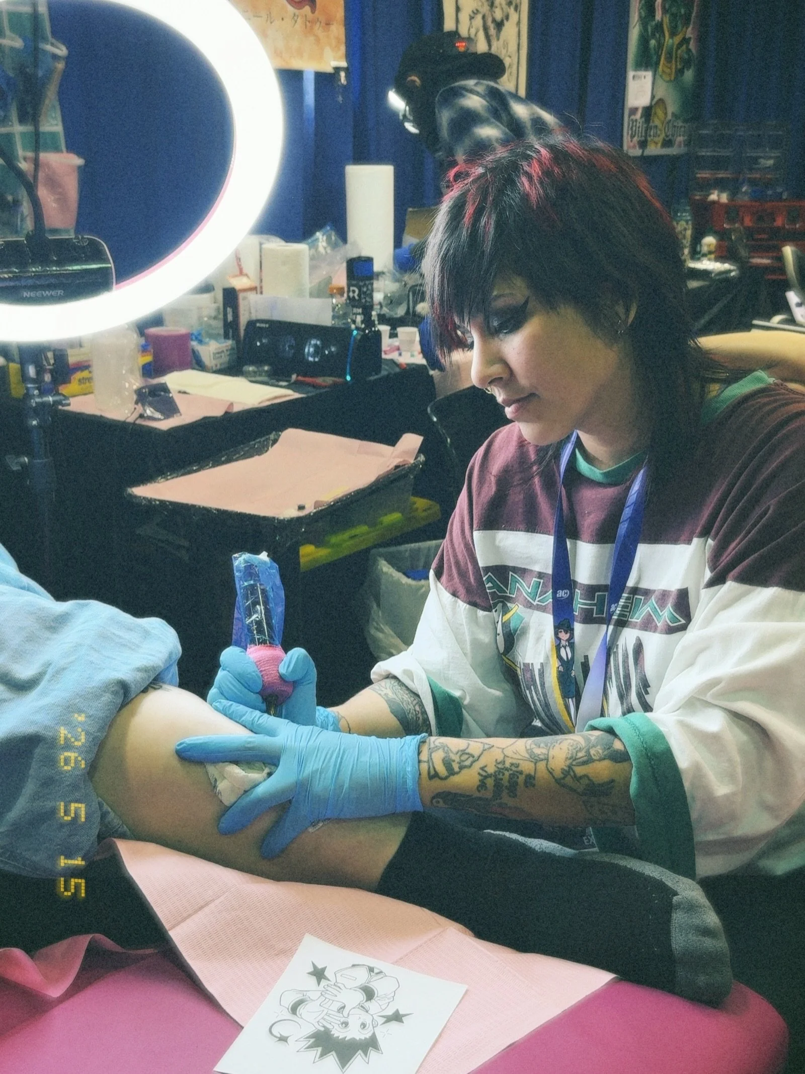 ⋆✴︎˚｡⋆ ACEN 2026 ✌︎㋡

✨My first year tattooing at @animecentralofficial !!
I had such a great time and I am so greatful for everyone who stopped by the booth to get tattooed and just check out my stuff :3 

#chicagoanimetattooartist #acen2026 #animec
