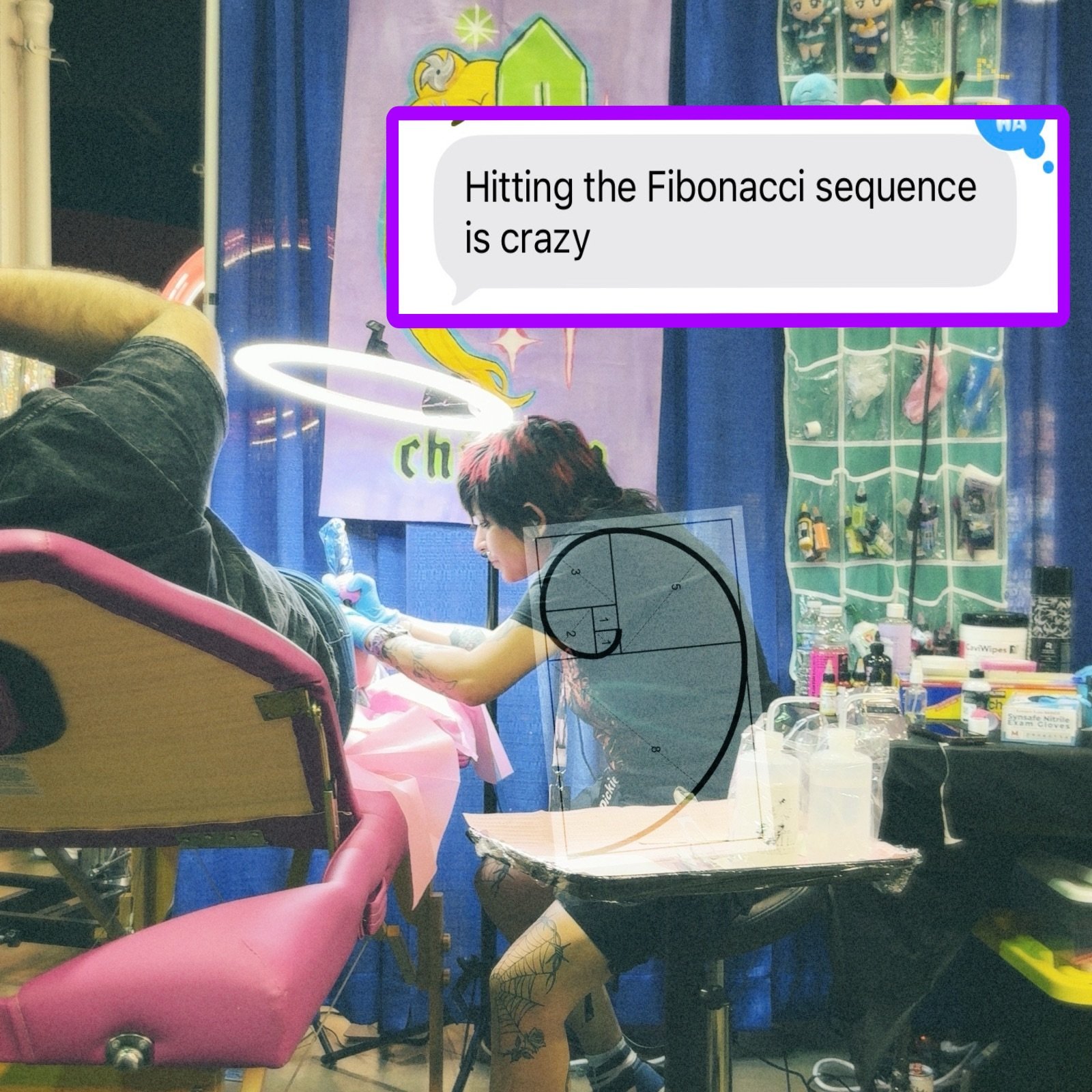 Big thanks to @fishscvle_tattoos for documenting my horrible posture 🤣🤣😮&zwj;💨