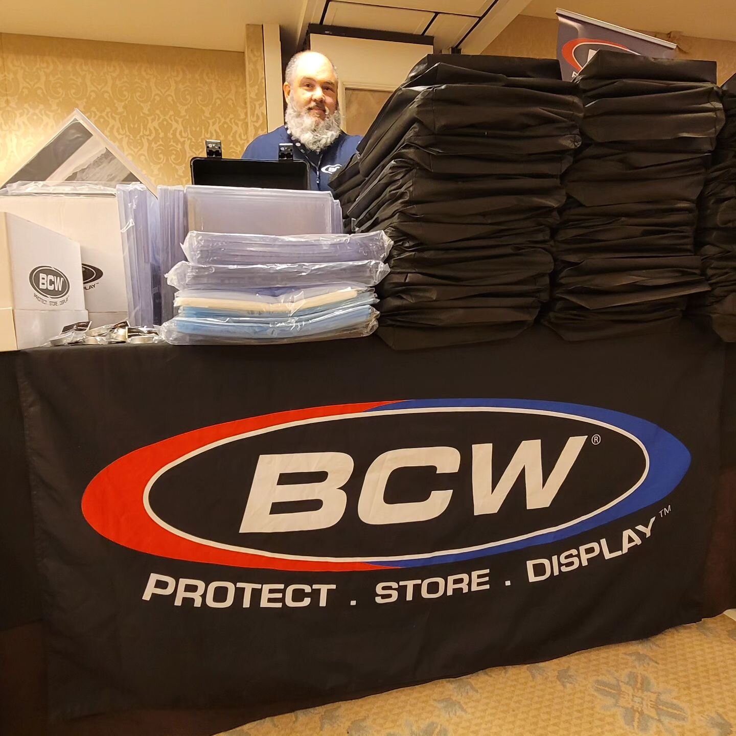We 🧡 @bcwrecordsupplies ! 

This is Jeremy from @bcw_supplies - who we've only met about 3 times in person, but he might be one of our favorite people ever!! They've been an absolute dream to work with, and we appreciate everything they do for us as