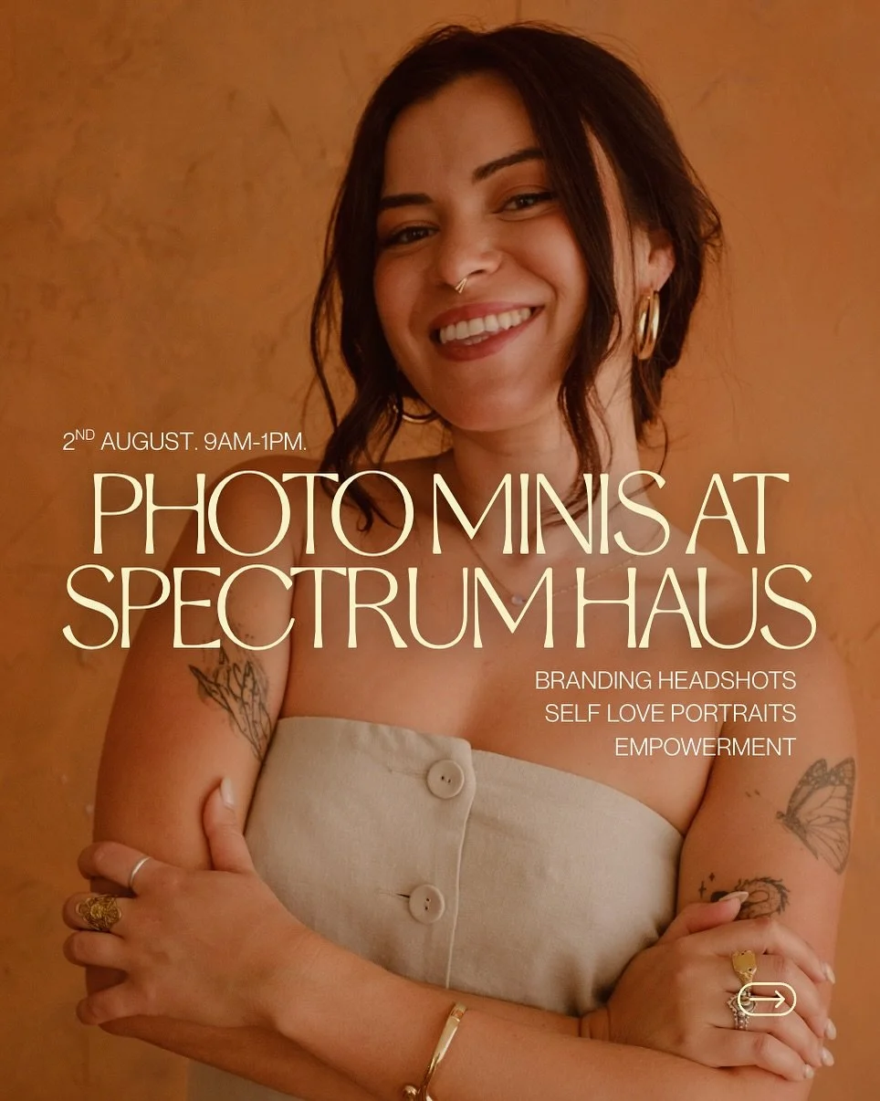 Did you hear the news?!? 

Minis are ON at @spectrumhaus_ in two weeks time and you&rsquo;re invited 🫦 

Now, if you&rsquo;re wanting sexy, meets high end with a whole lot of variety all blended into an express flight photoshoot for less than $500, 