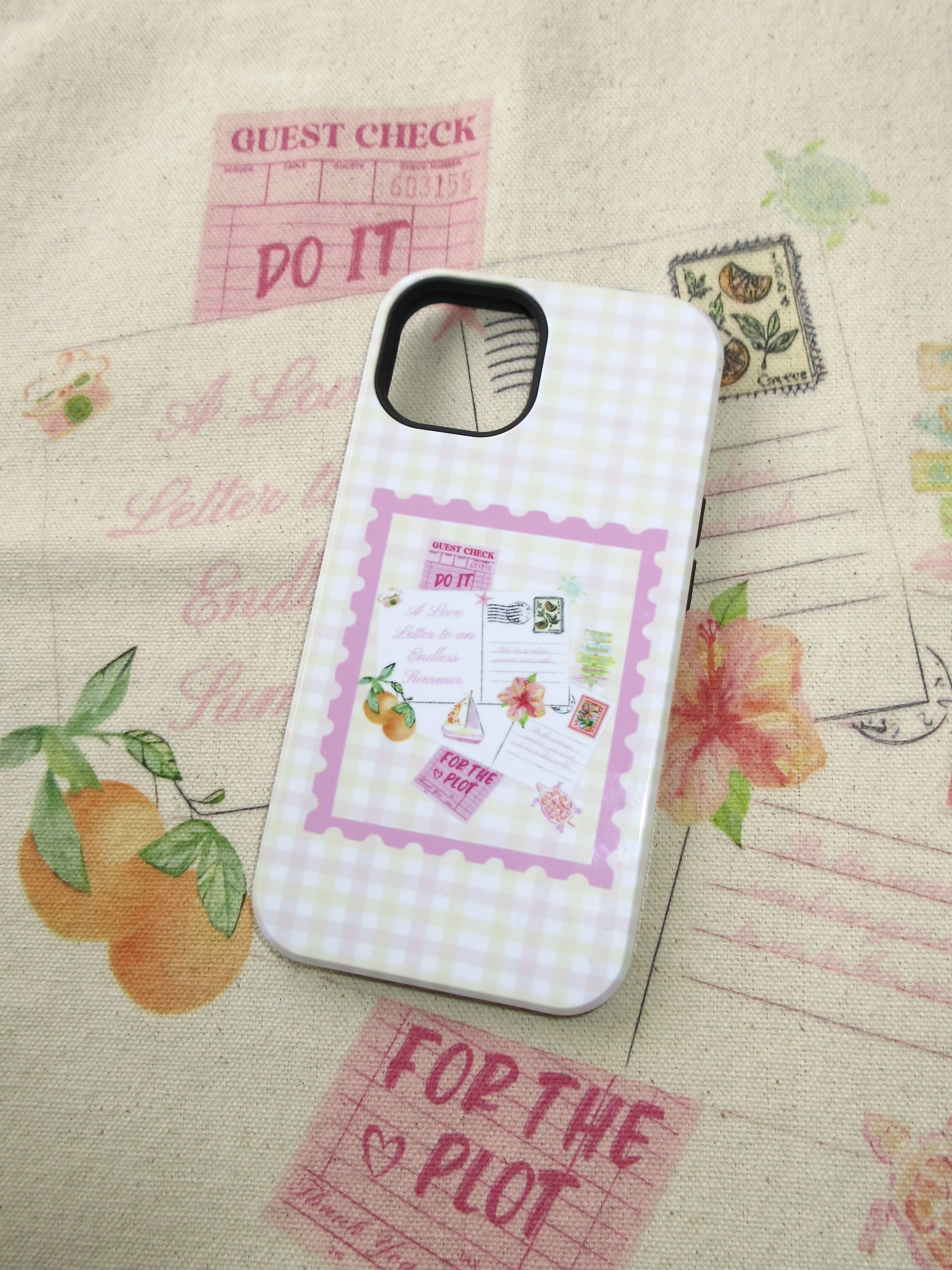 STAMP SUMMER LOVE LETTER PHONE CASE