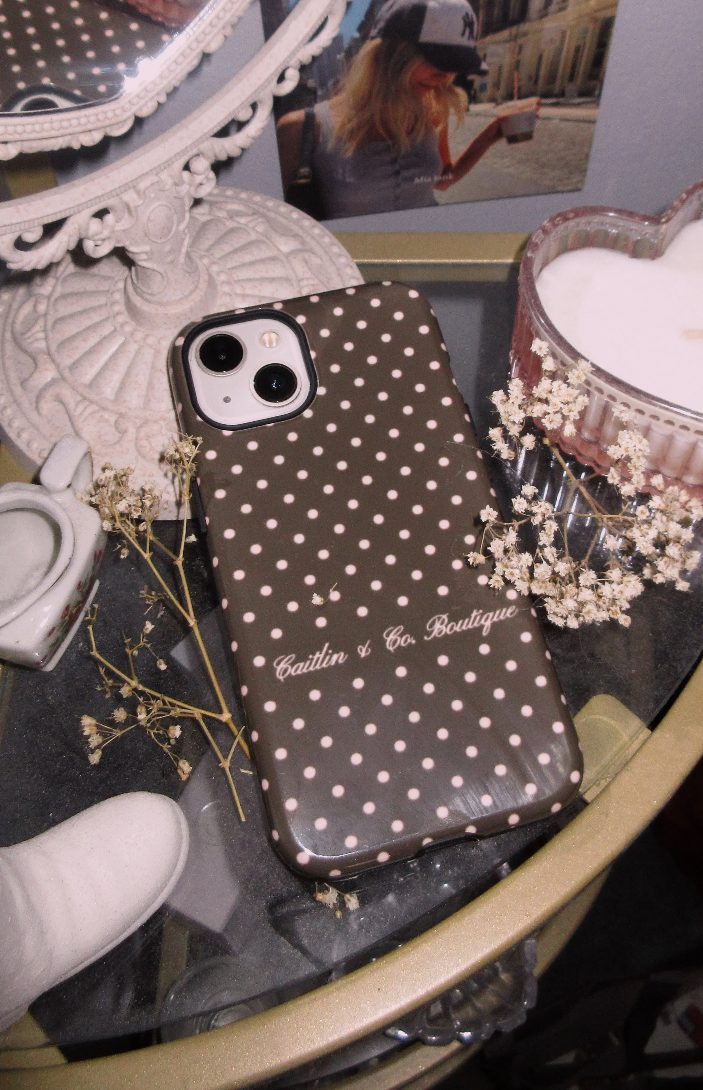POLKA DOT PHONE CASE