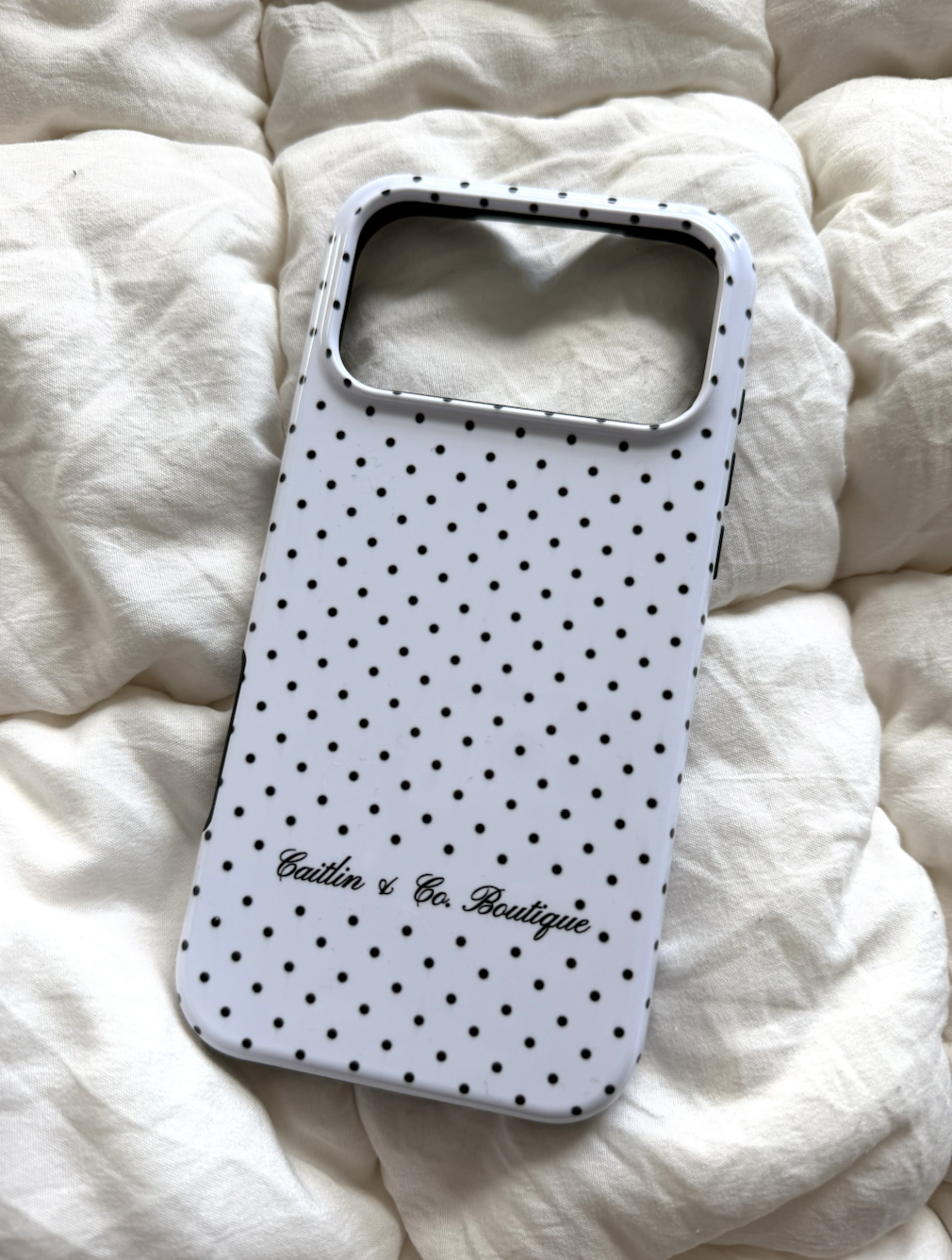 OLD FASHION POLKA DOT PHONE CASE