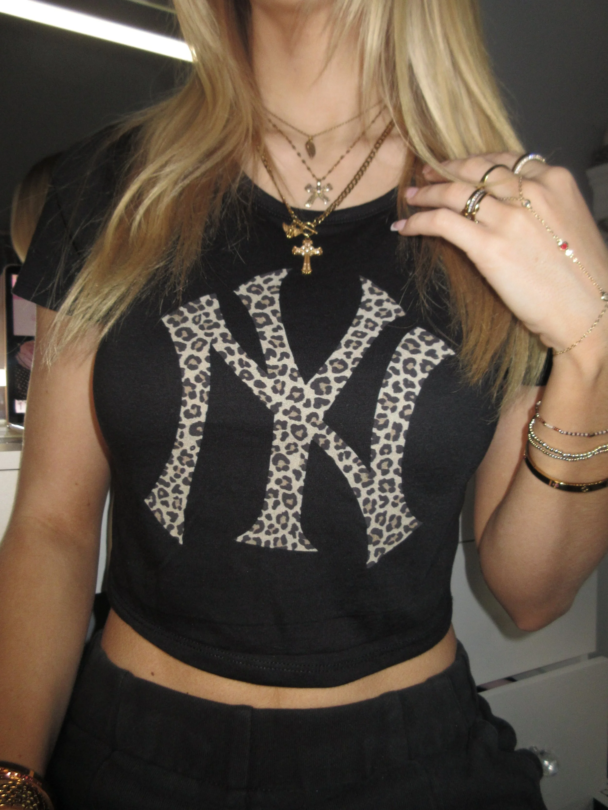CHEETAH NEW YORK BABY TEE